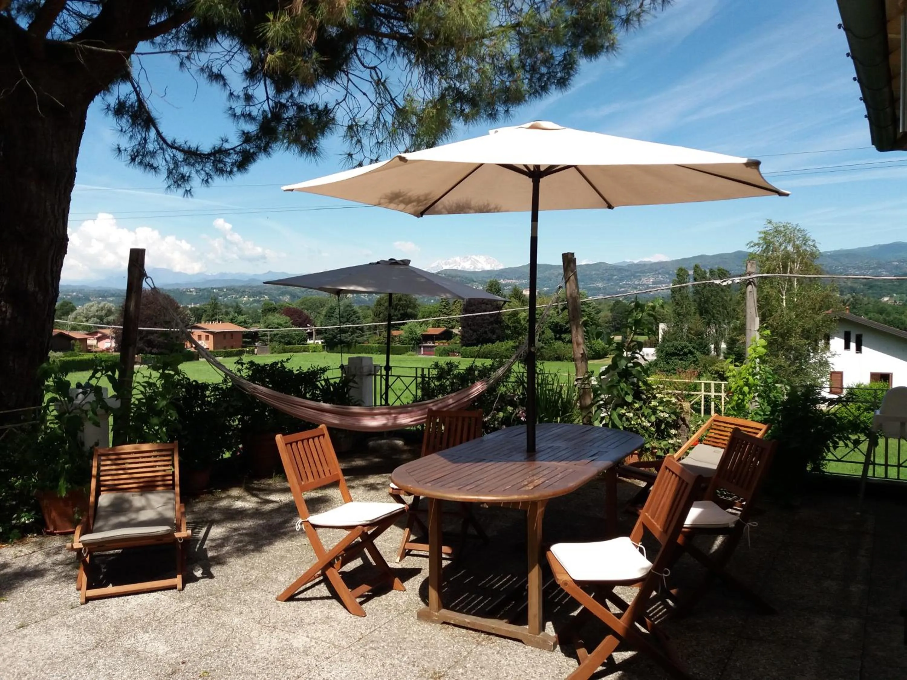 View (from property/room) in apartment BB Lago Nel Pagliaio