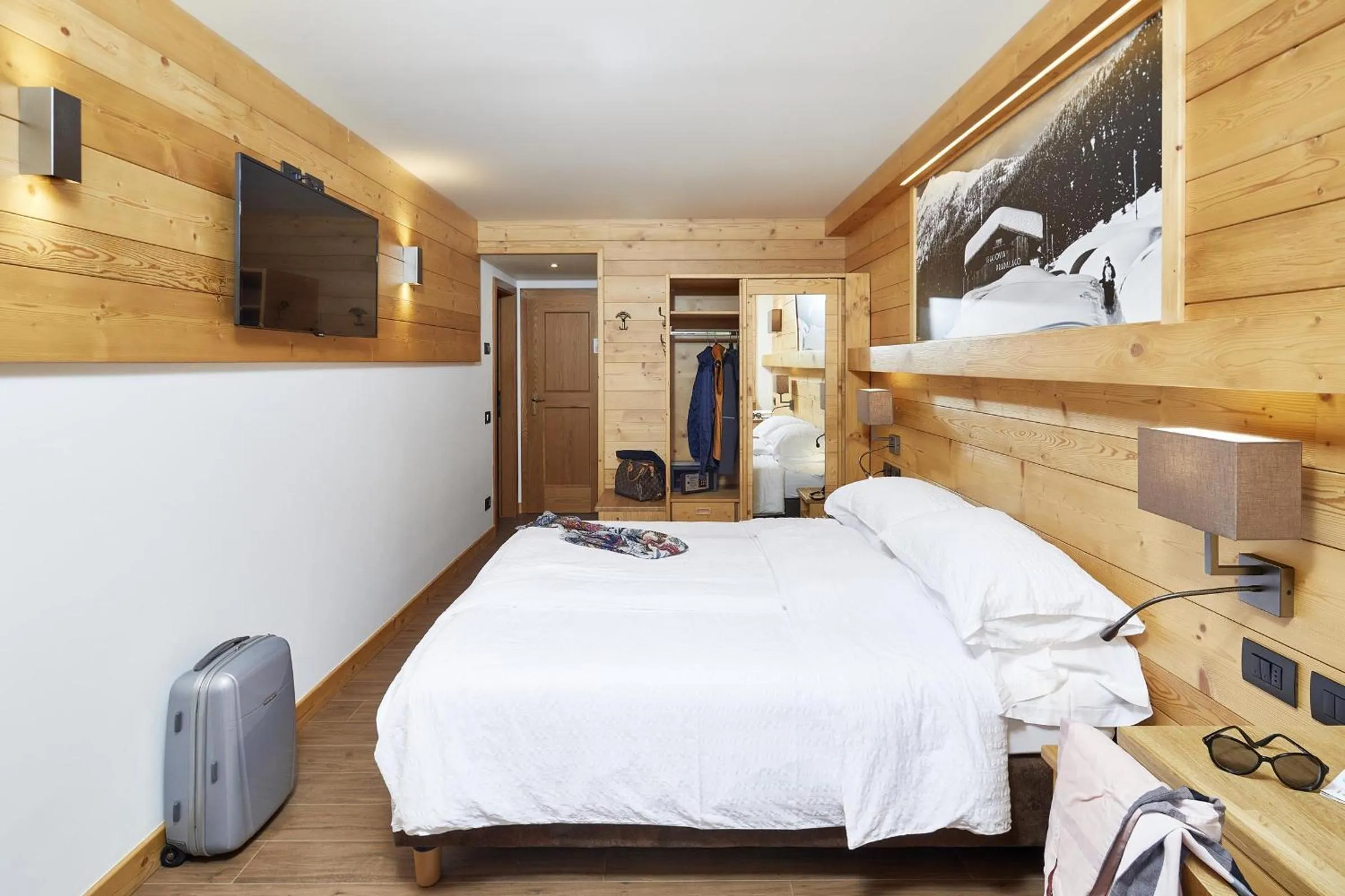 Bed in Hotel Garni dello Sportivo