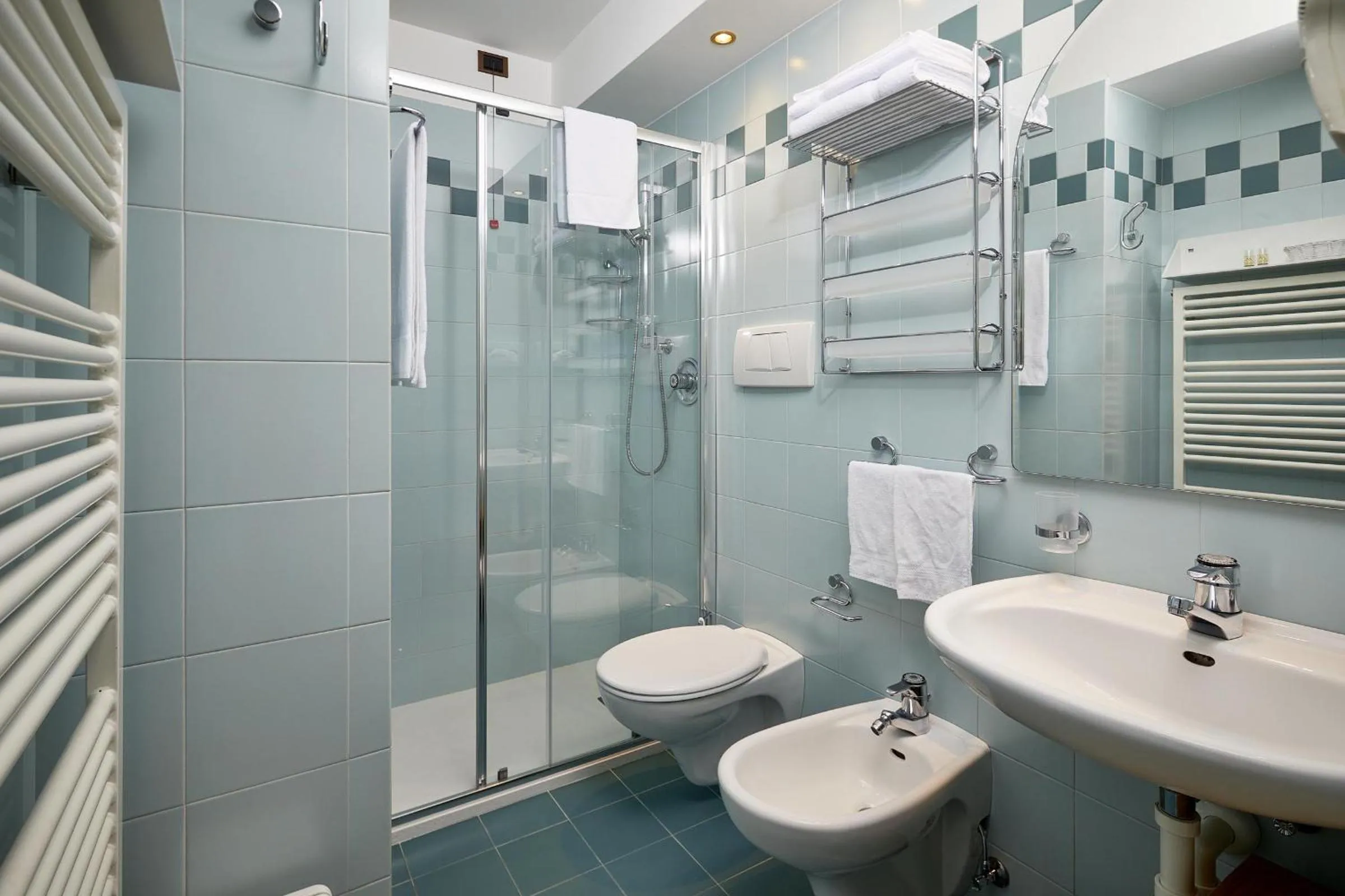 Shower in Hotel Garni dello Sportivo