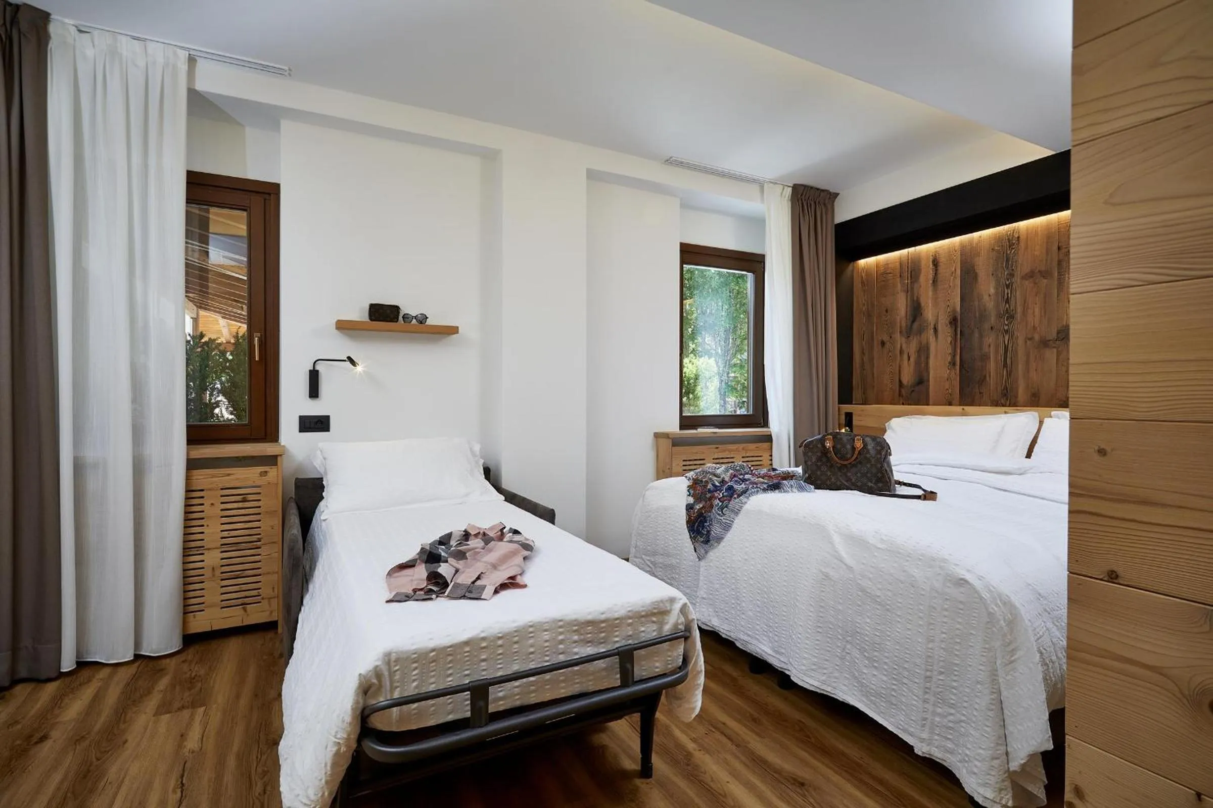 Bedroom, Bed in Hotel Garni dello Sportivo