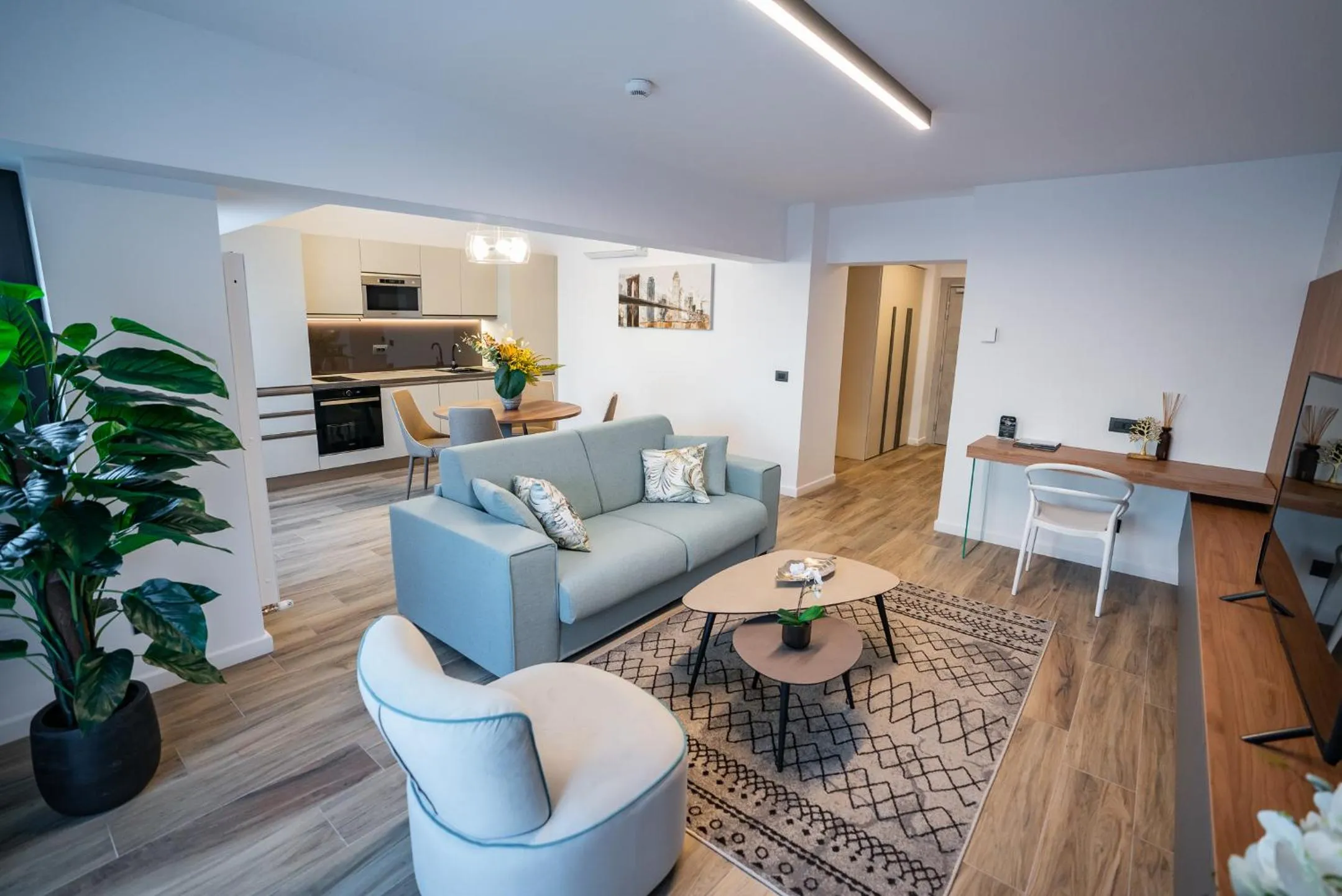 Kitchen or kitchenette in NOVOS ApartHotel