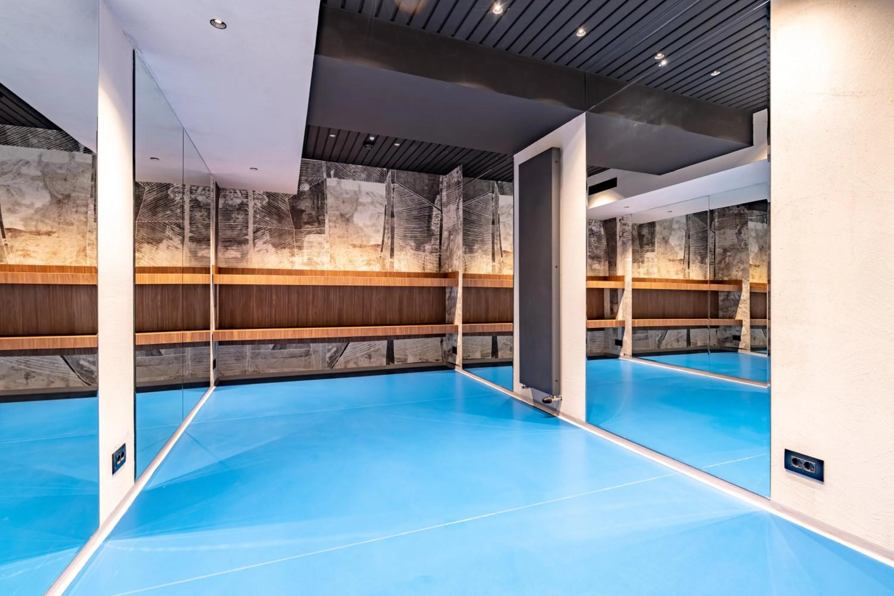 Sauna in NOVOS ApartHotel