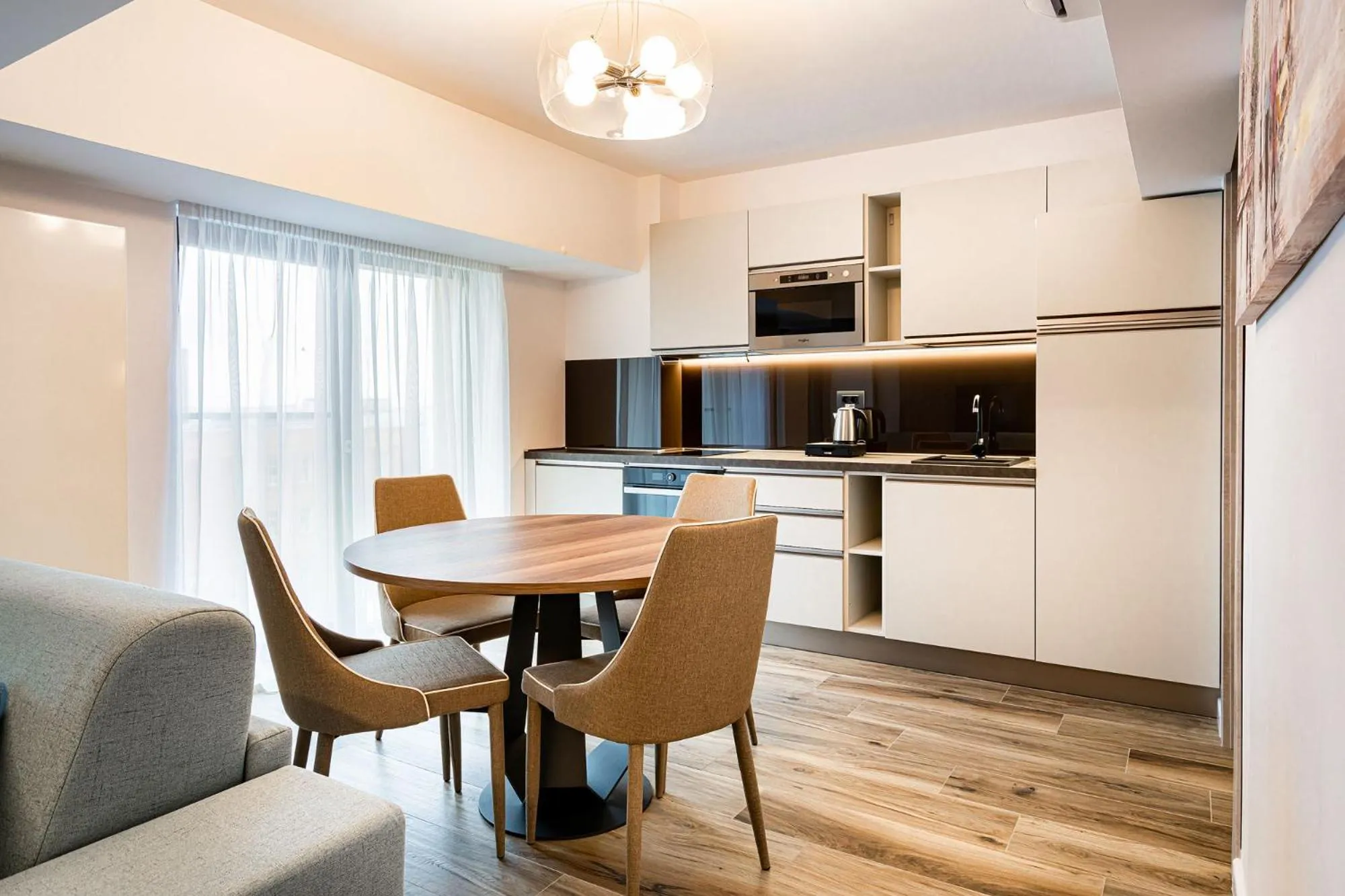 Kitchen or kitchenette in NOVOS ApartHotel