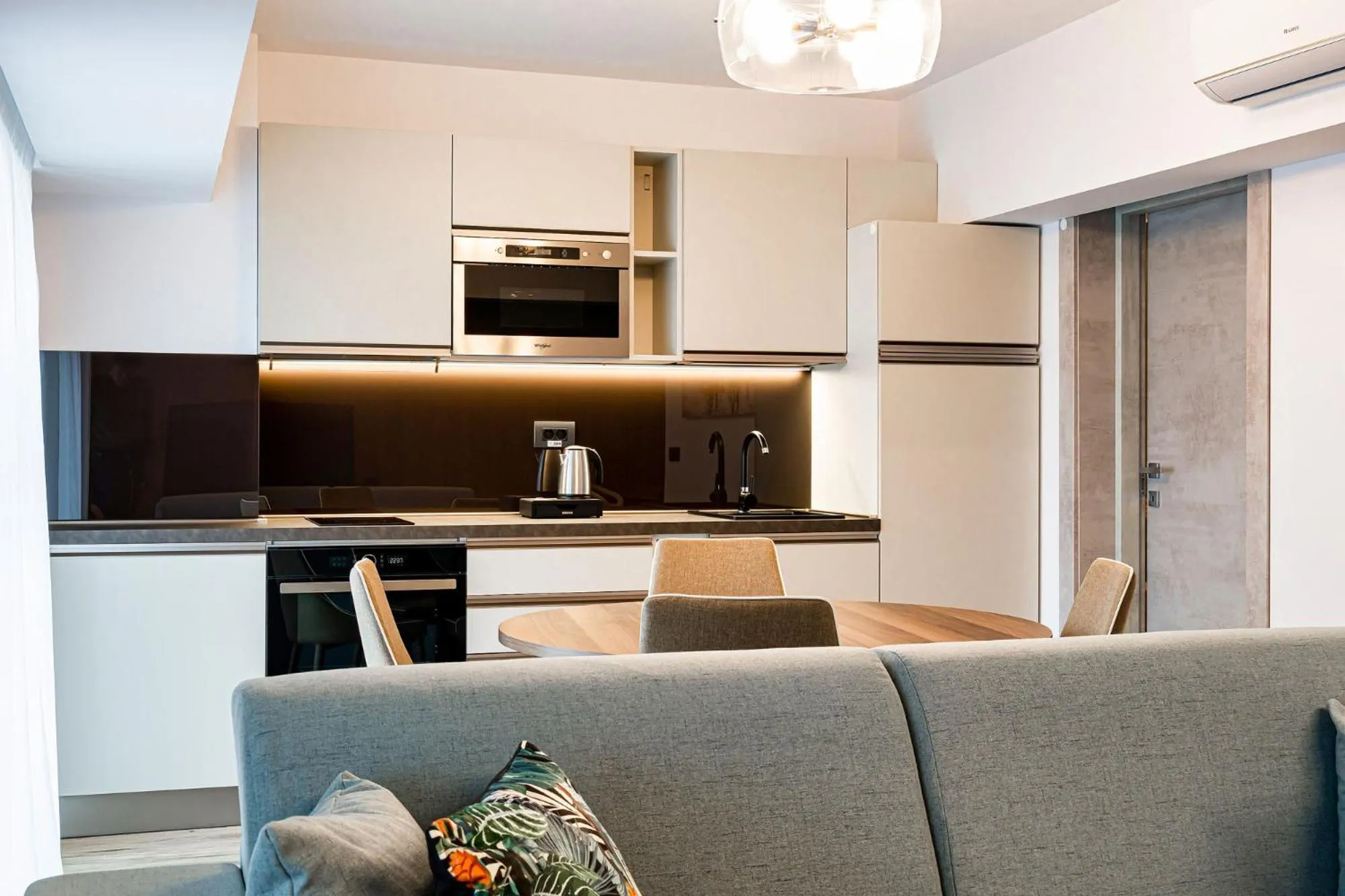 Kitchen or kitchenette in NOVOS ApartHotel