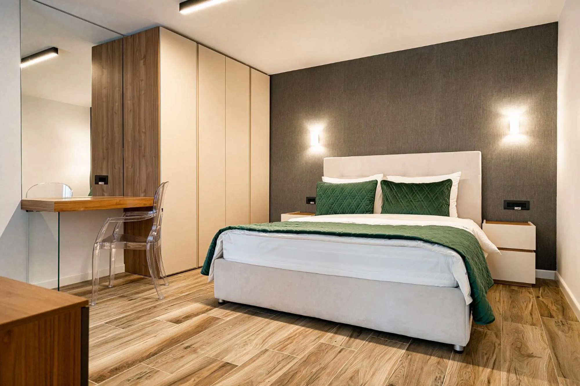 Bed in NOVOS ApartHotel