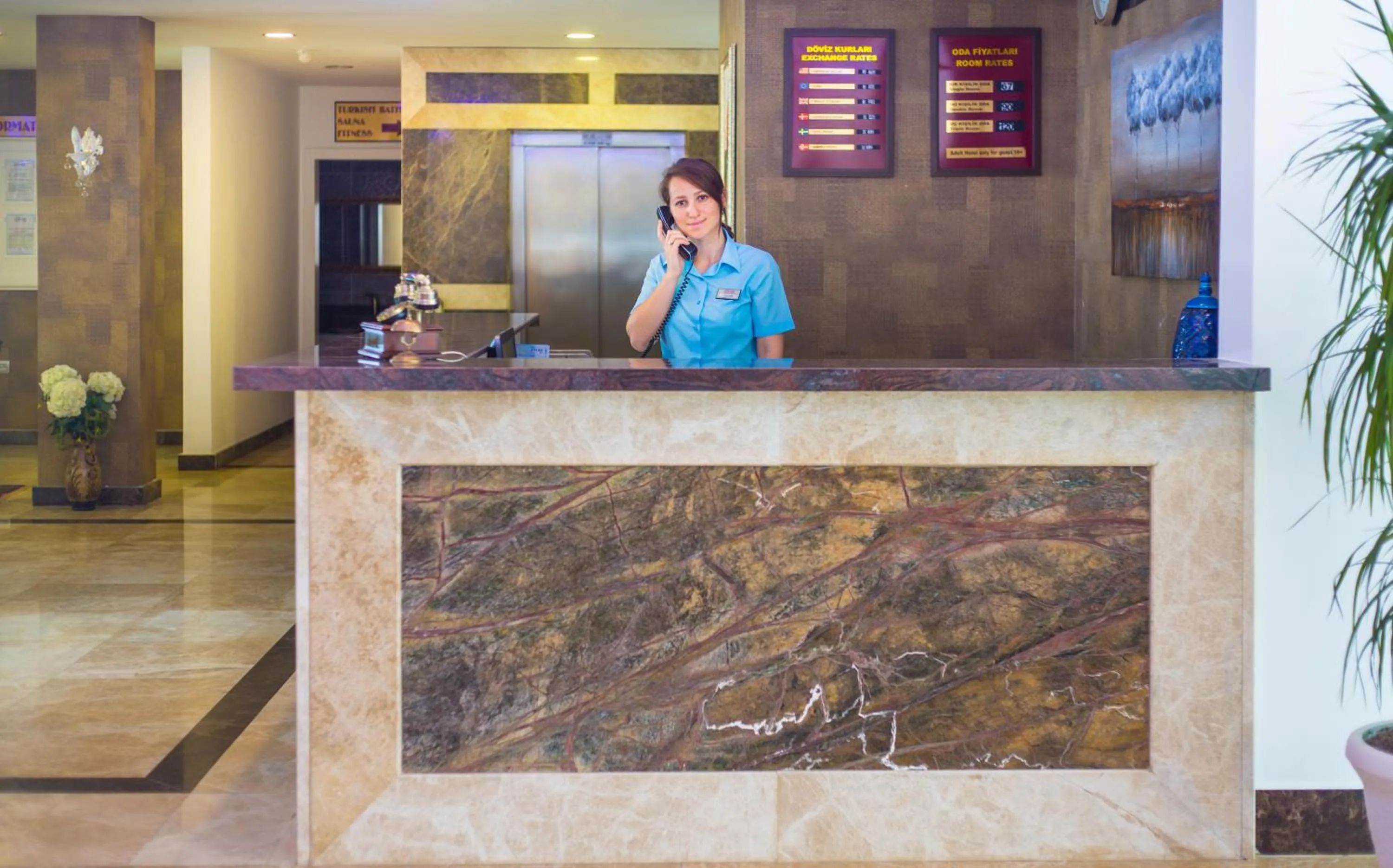 Lobby or reception in Kleopatra Atlas Hotel - Adults Only