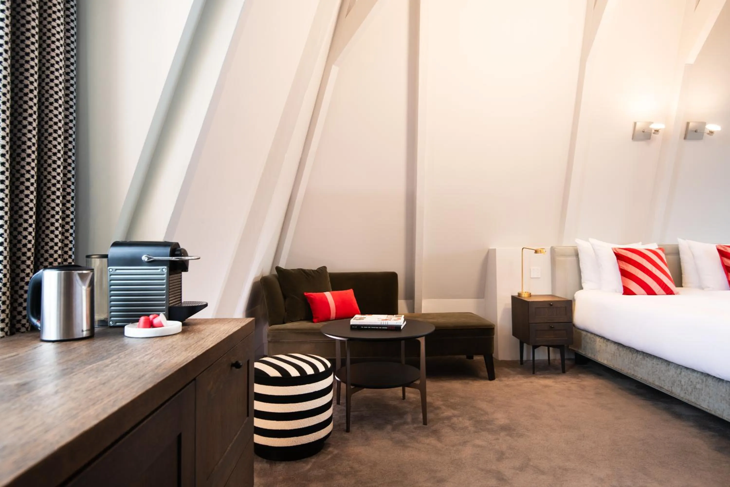 Bed in Maison ELLE Amsterdam