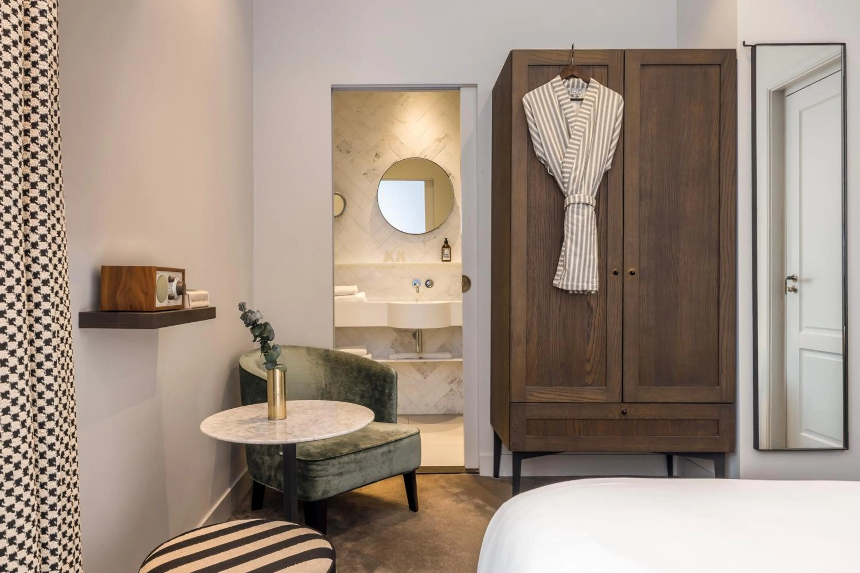 Bedroom, Bed in Maison ELLE Amsterdam