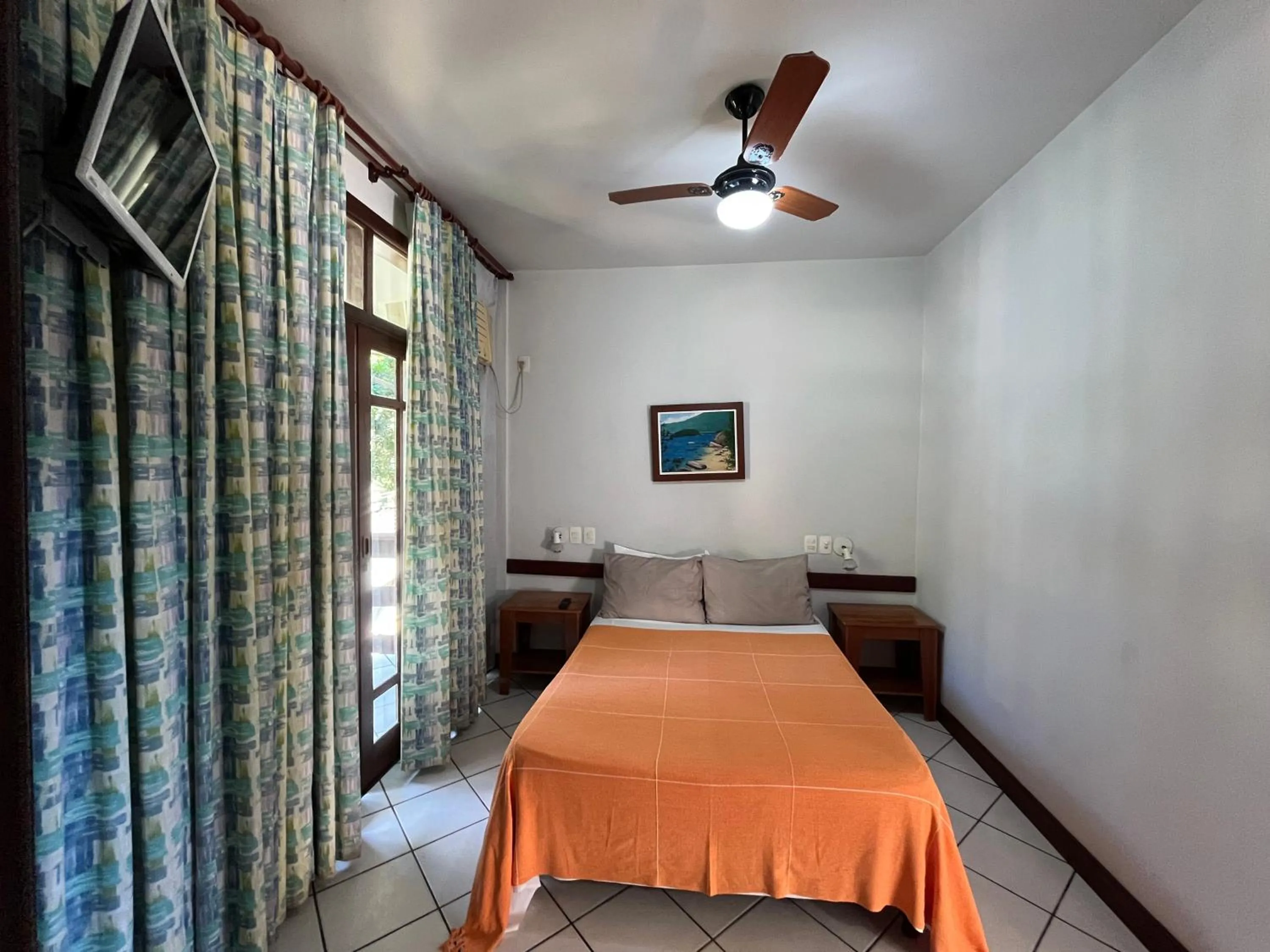 Bed in Pousada Paraíso Ilha Grande