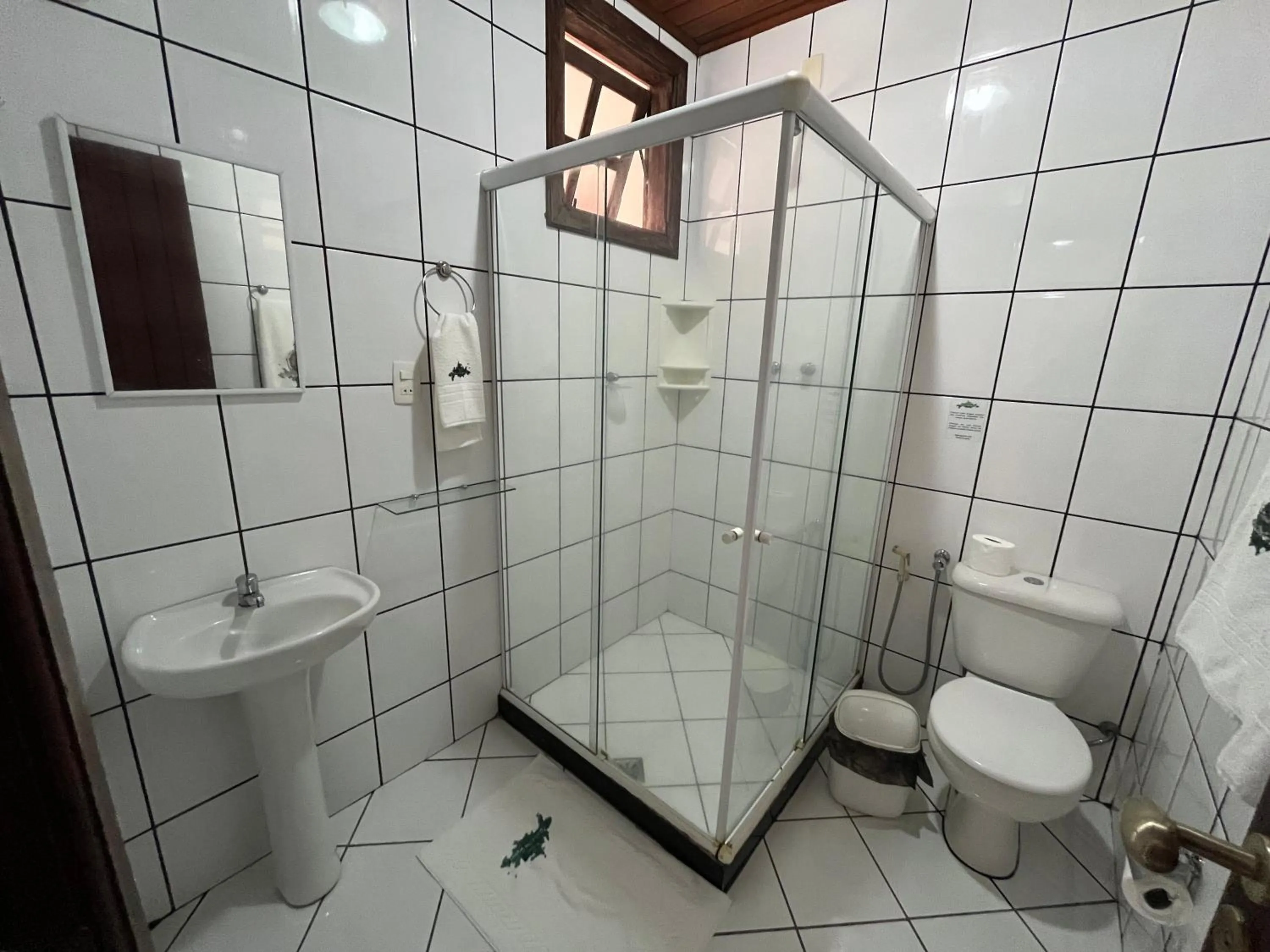 Bathroom in Pousada Paraíso Ilha Grande