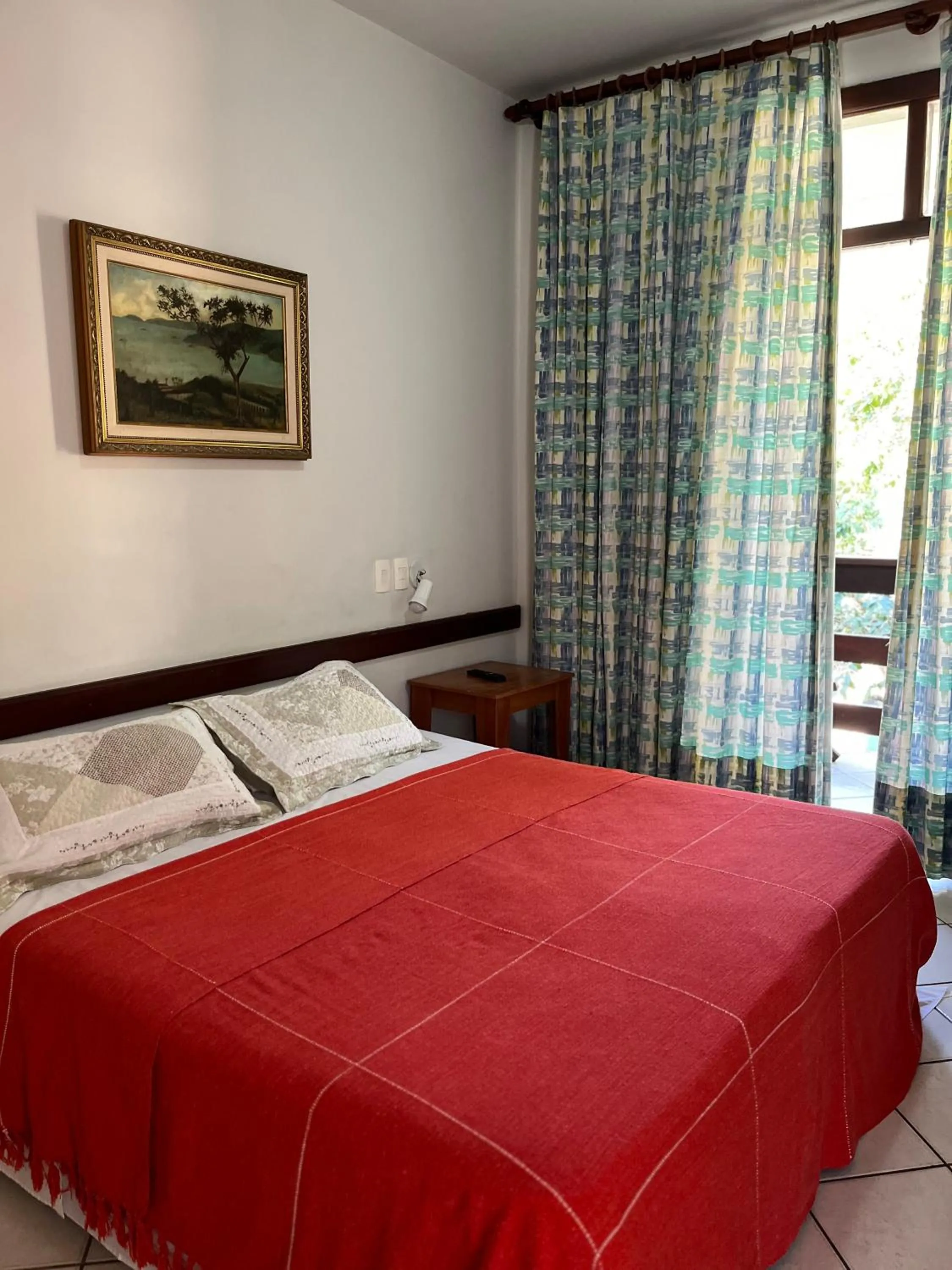 Bed in Pousada Paraíso Ilha Grande