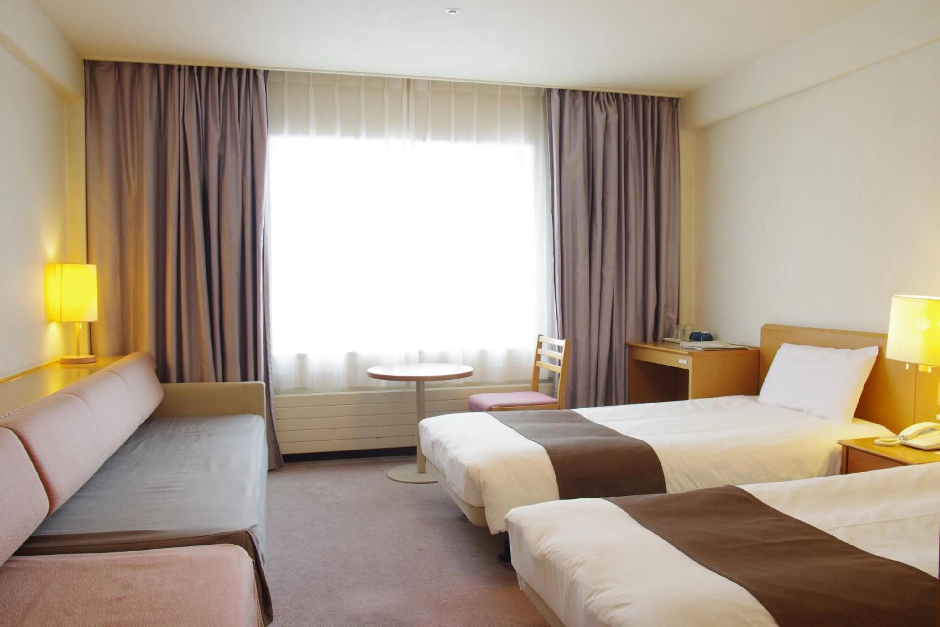 Photo of the whole room, Bed in Manza Kogen Hotel