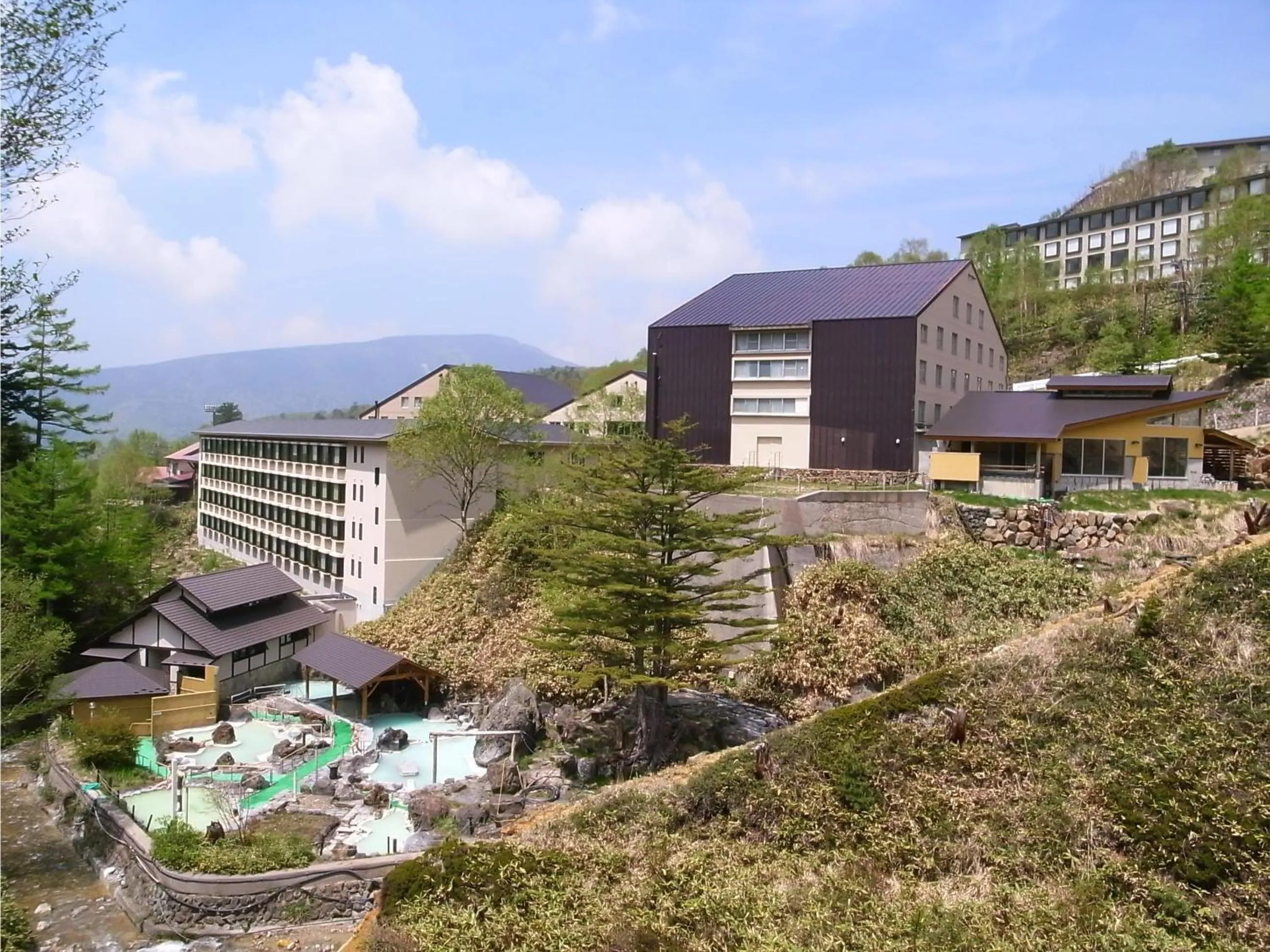 Bird's eye view in Manza Kogen Hotel
