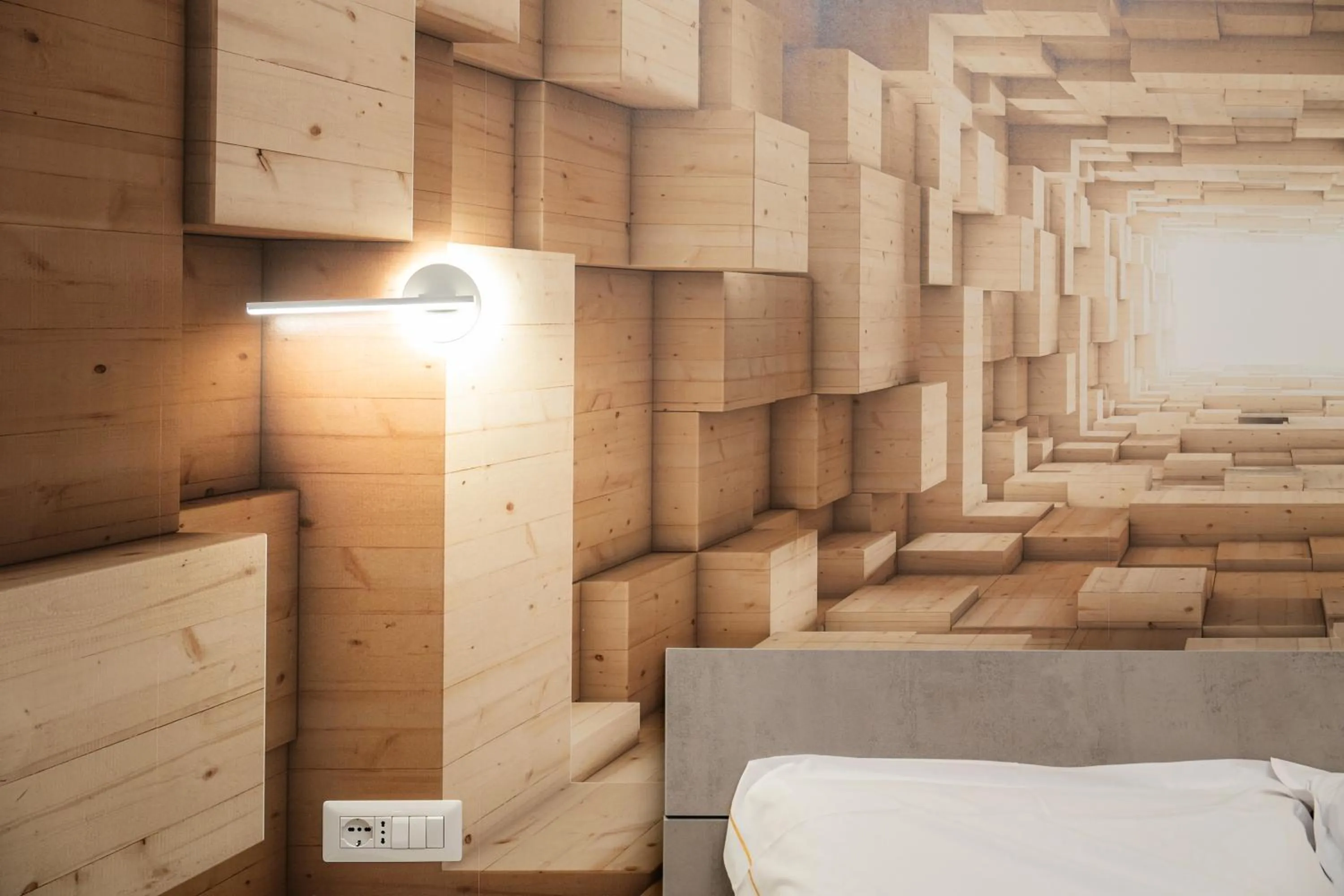 Bed in Napolitano Rooms - Central Station