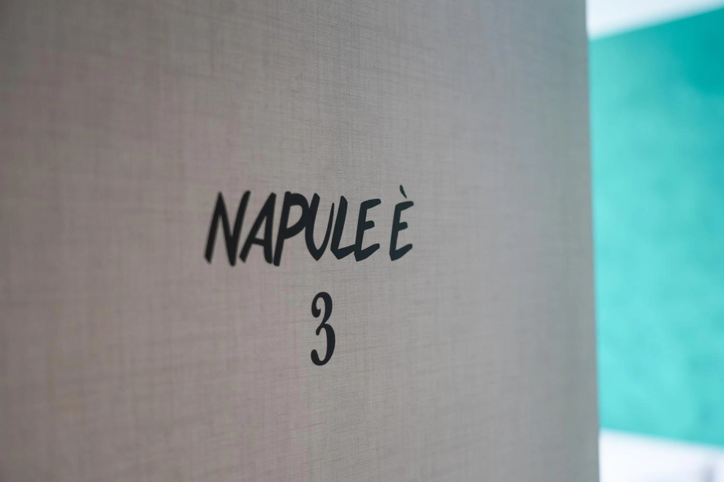 Text overlay in Napolitano Rooms - Central Station