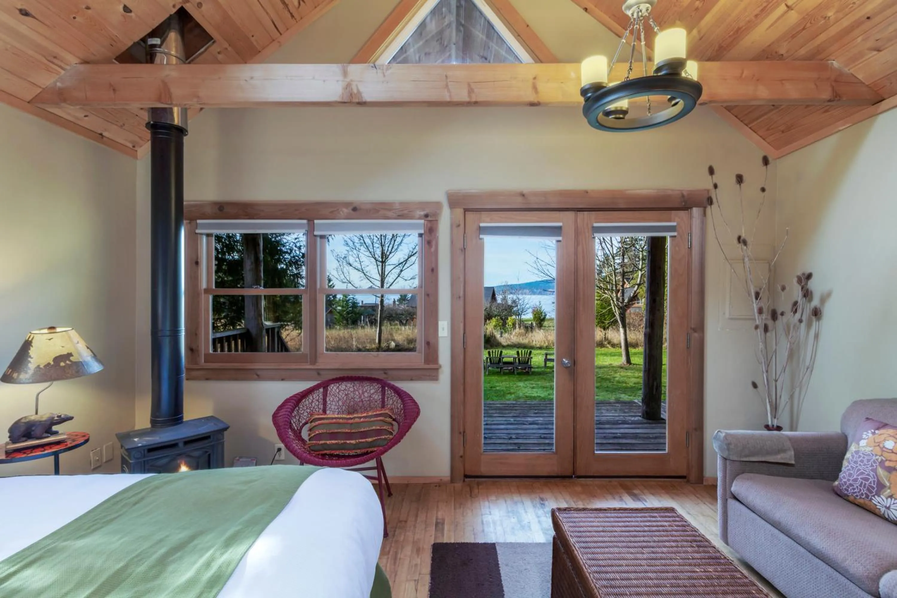 Bed in West Beach Resort