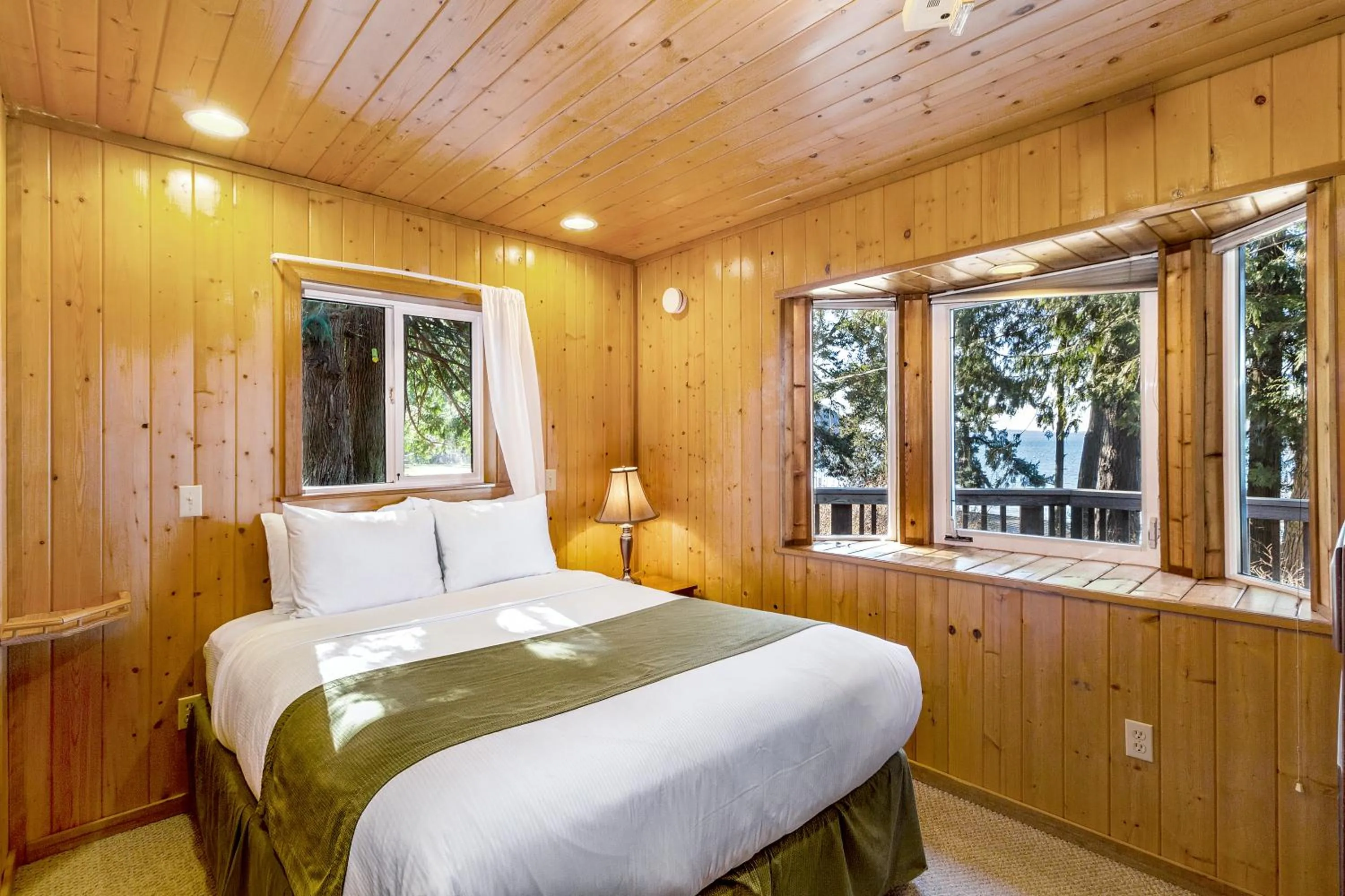 Bed in West Beach Resort