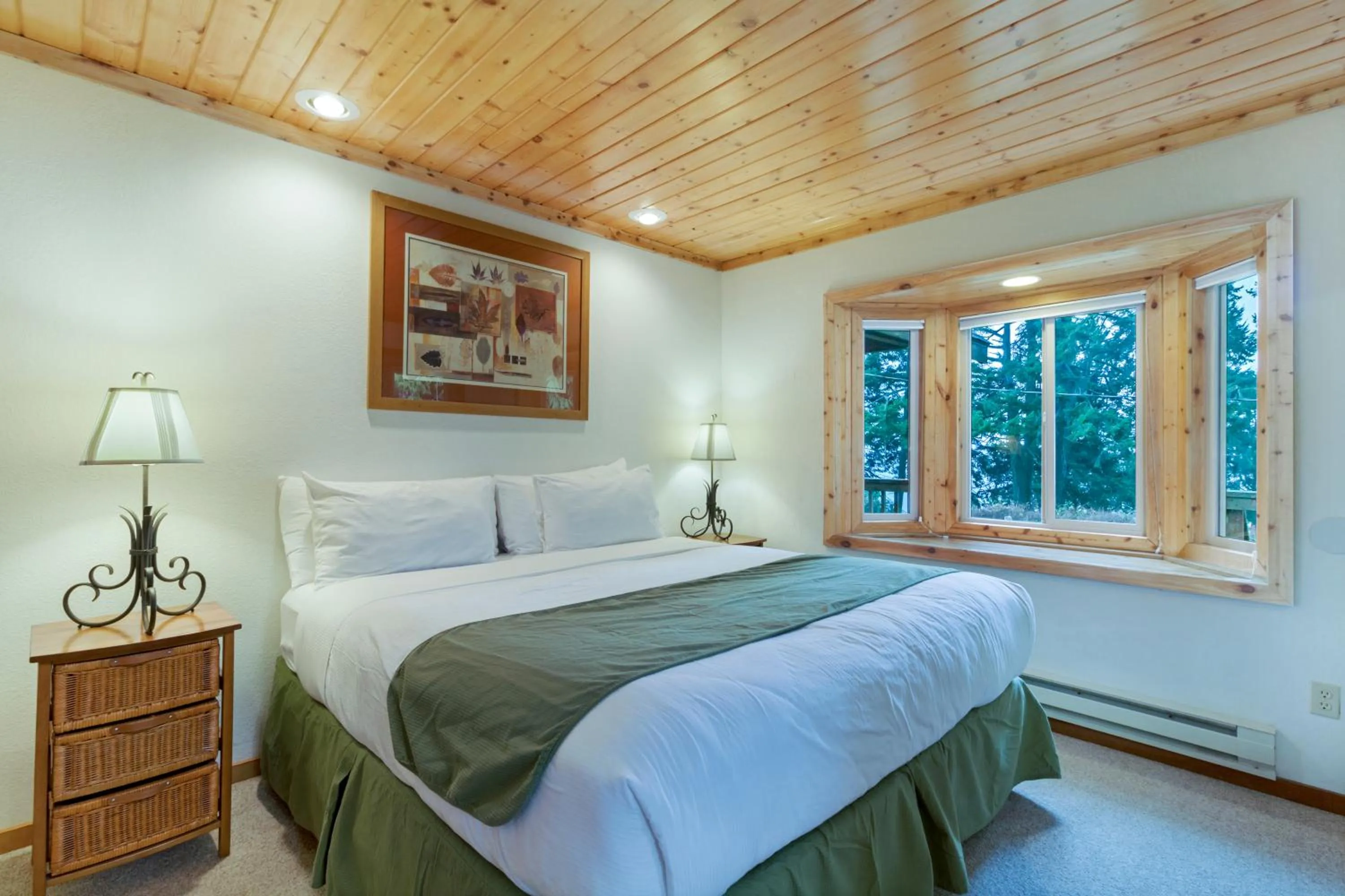 Bed in West Beach Resort