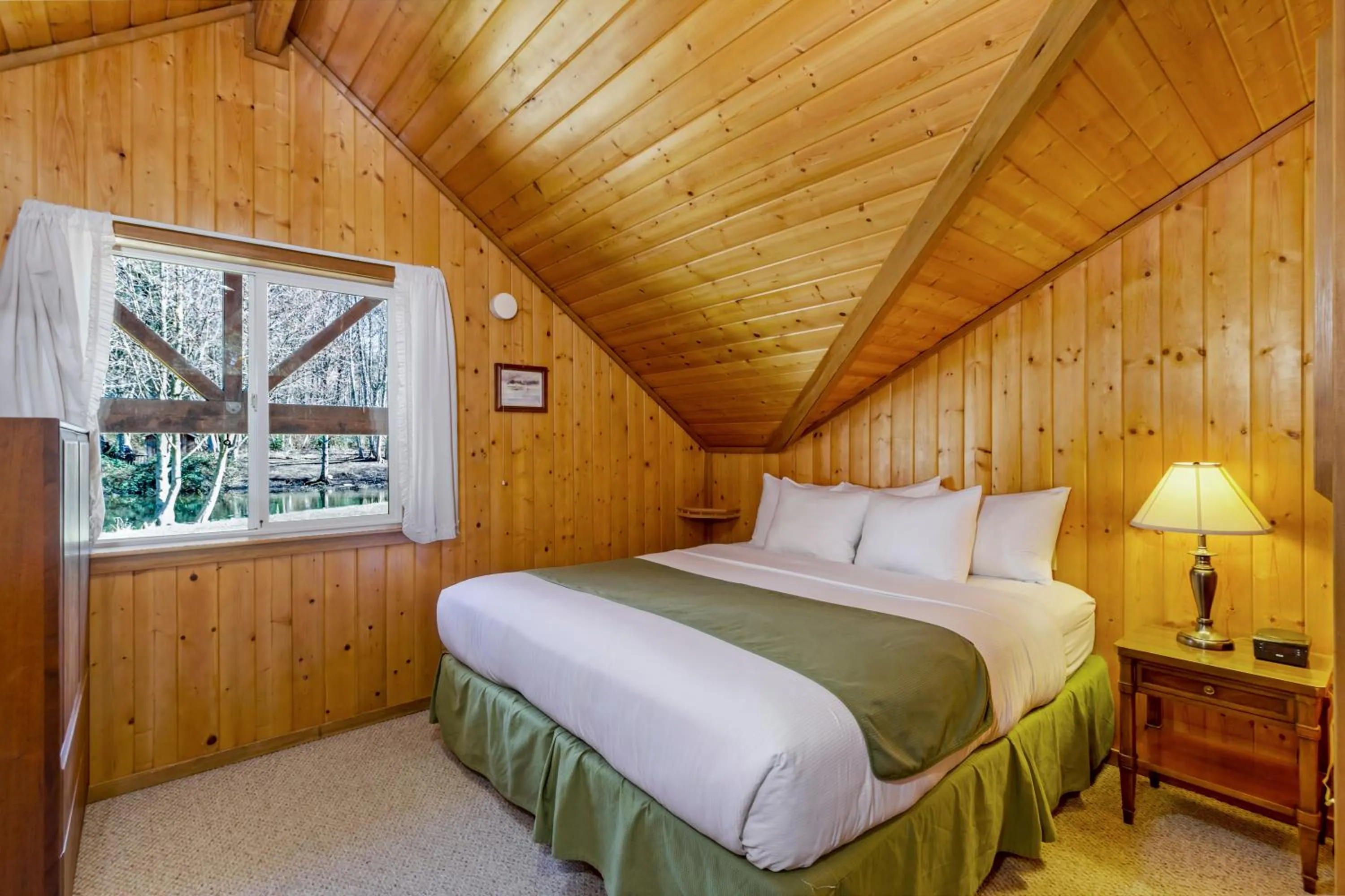 Bed in West Beach Resort