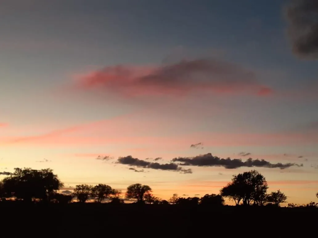 Sunset in Résidence Fanti