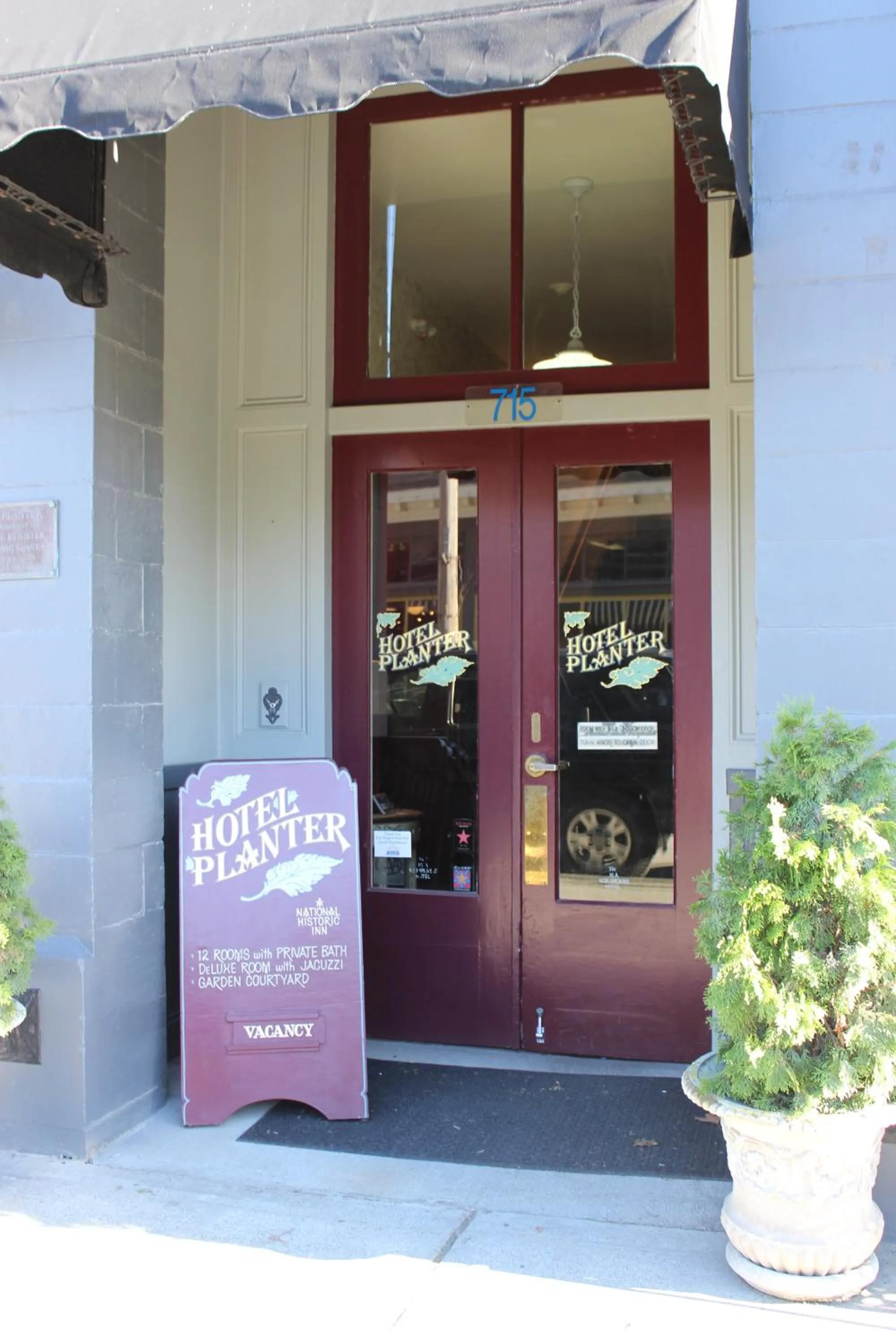 Facade/entrance in Hotel Planter