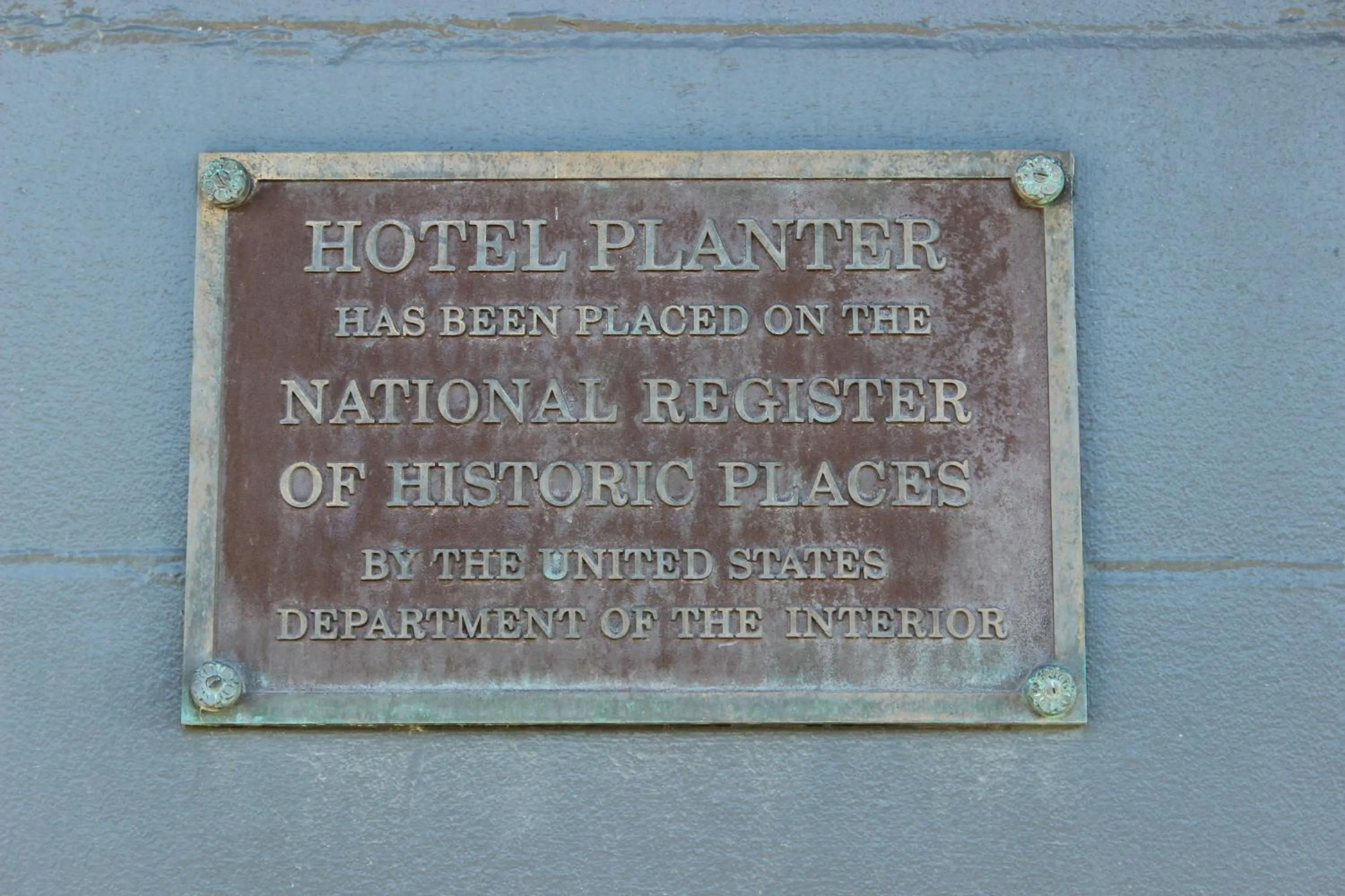 Certificate/Award in Hotel Planter