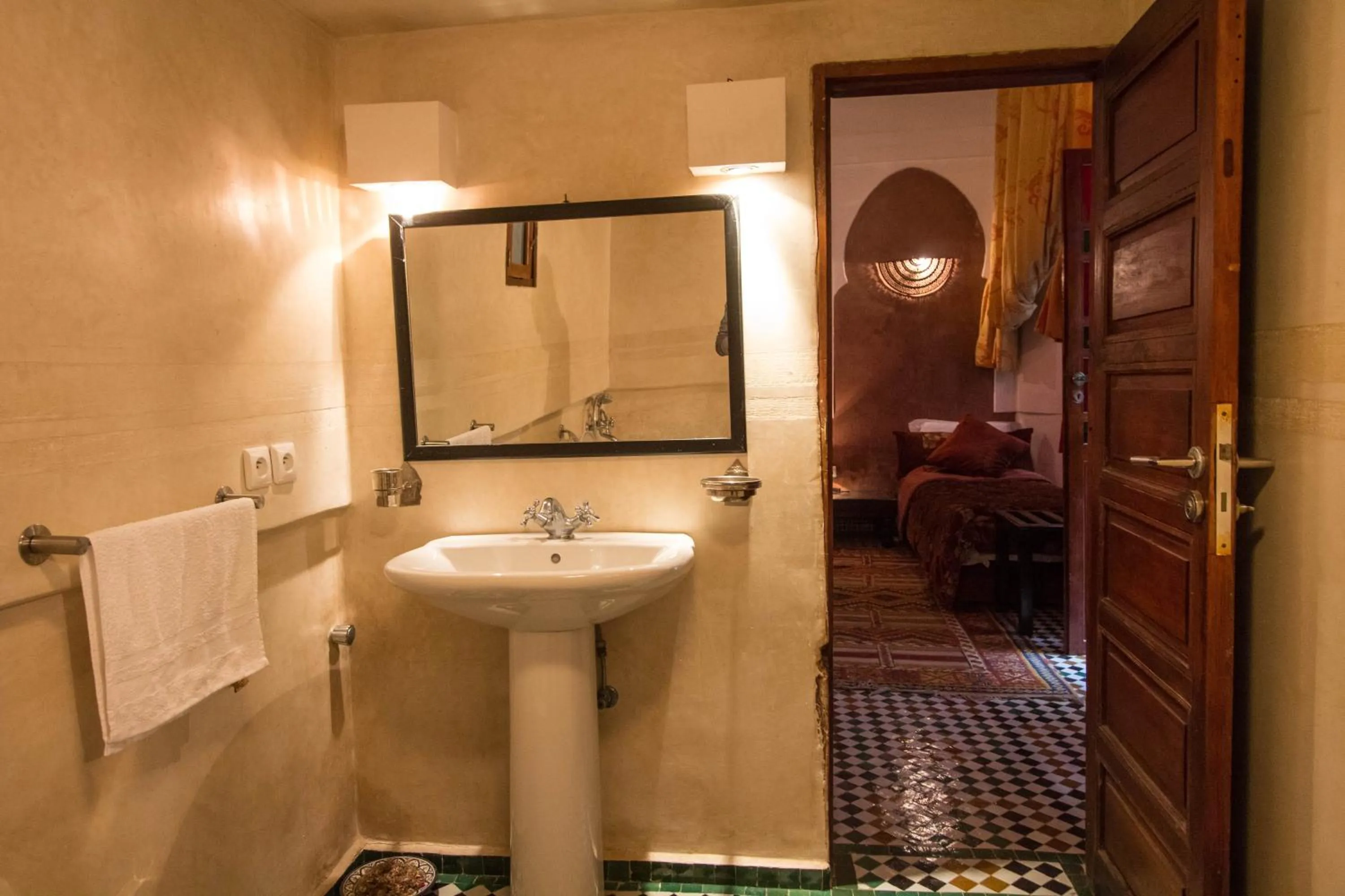 Bathroom in Riad Noujoum Medina