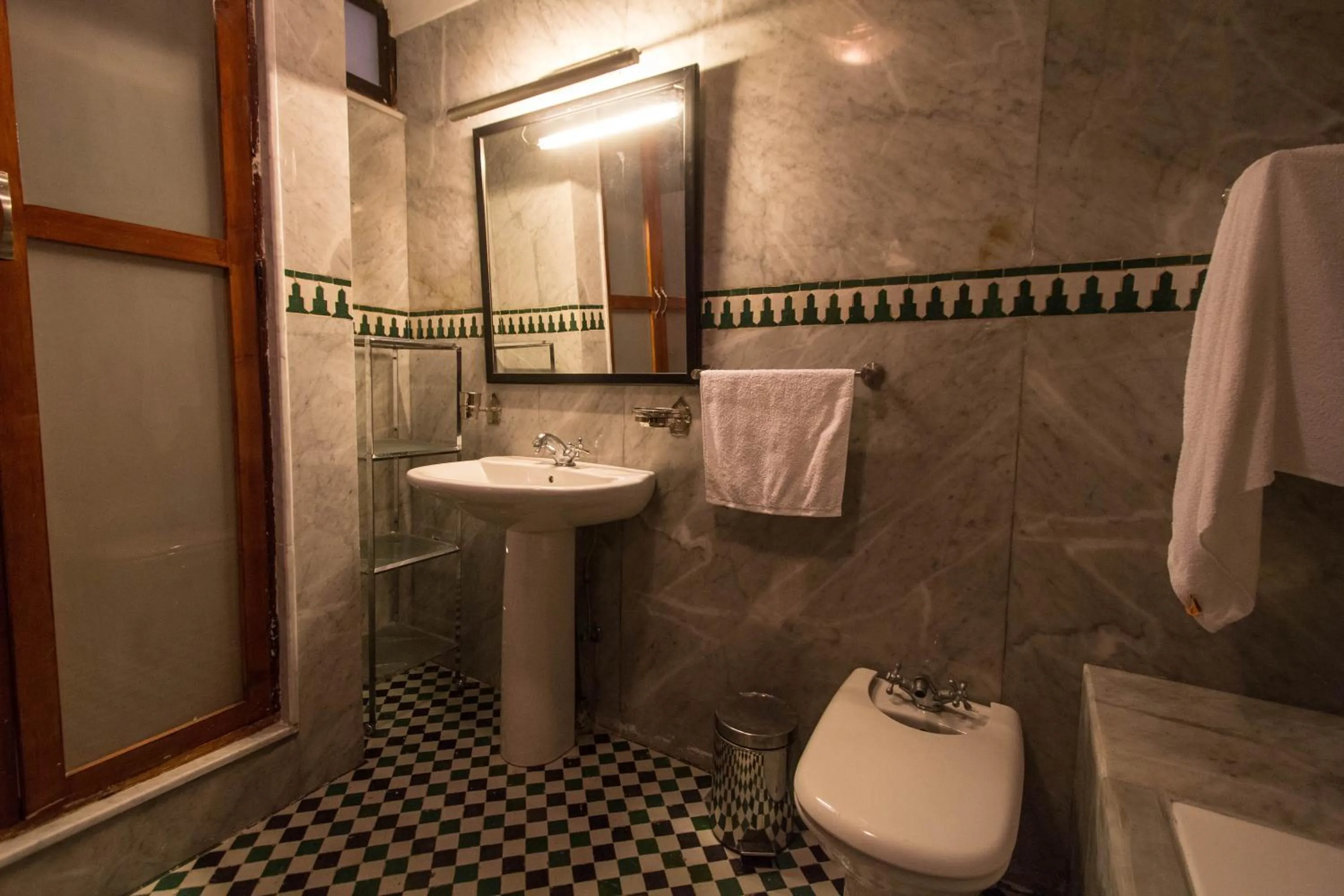 Bathroom in Riad Noujoum Medina