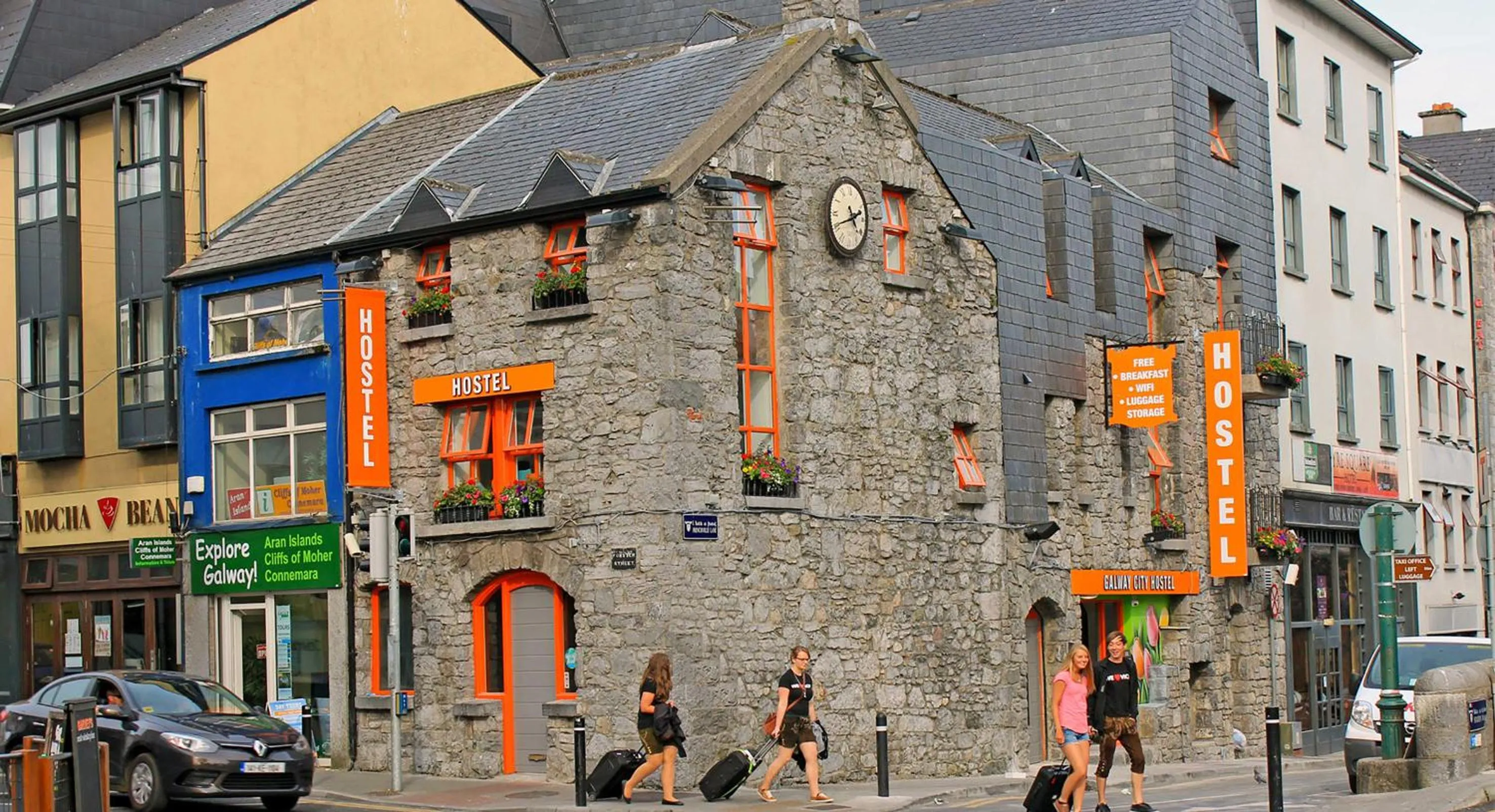 Facade/entrance in Galway City Hostel - Solo Traveller Hostel