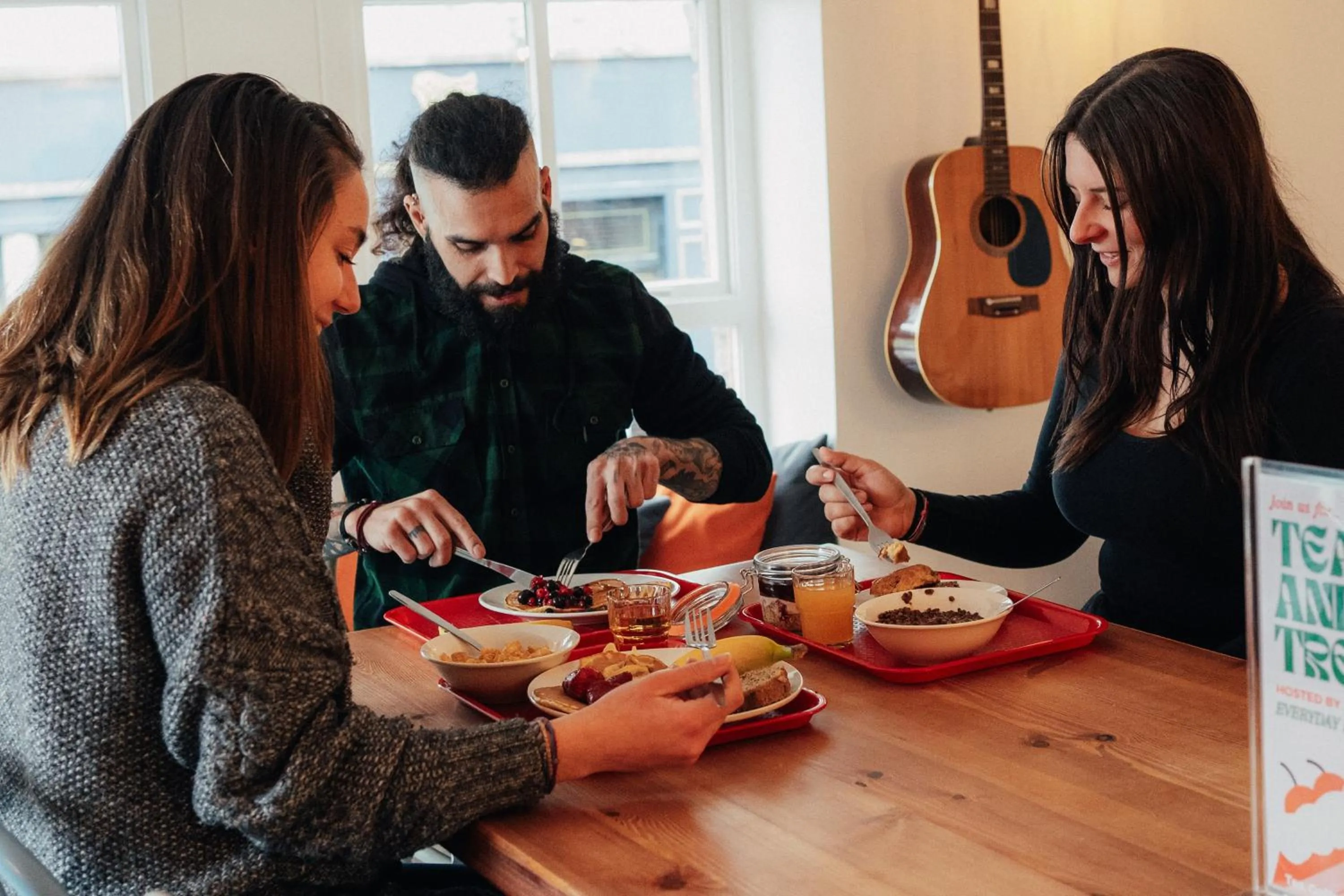 Communal lounge/ TV room in Galway City Hostel - Solo Traveller Hostel