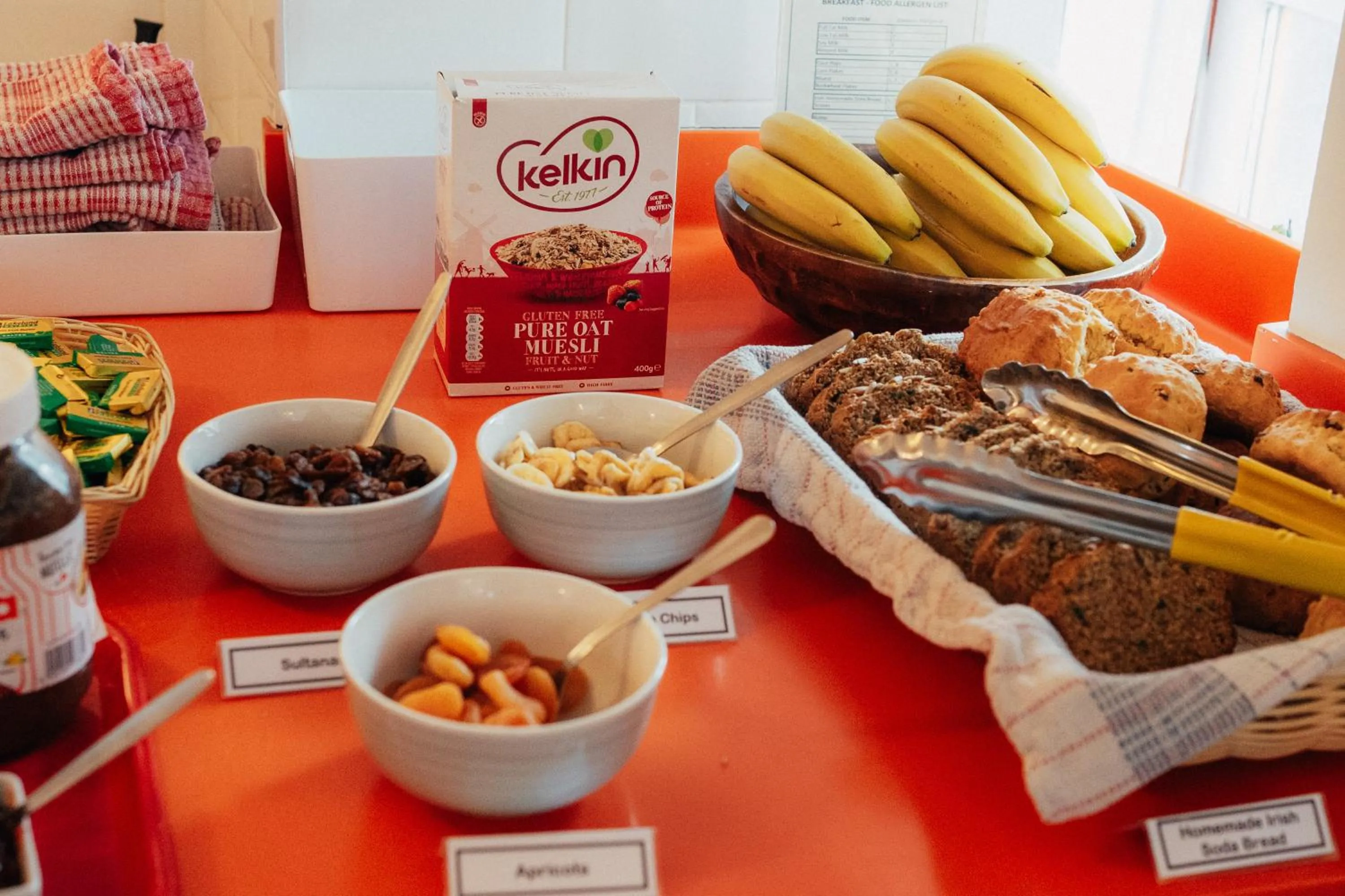 Food in Galway City Hostel - Solo Traveller Hostel