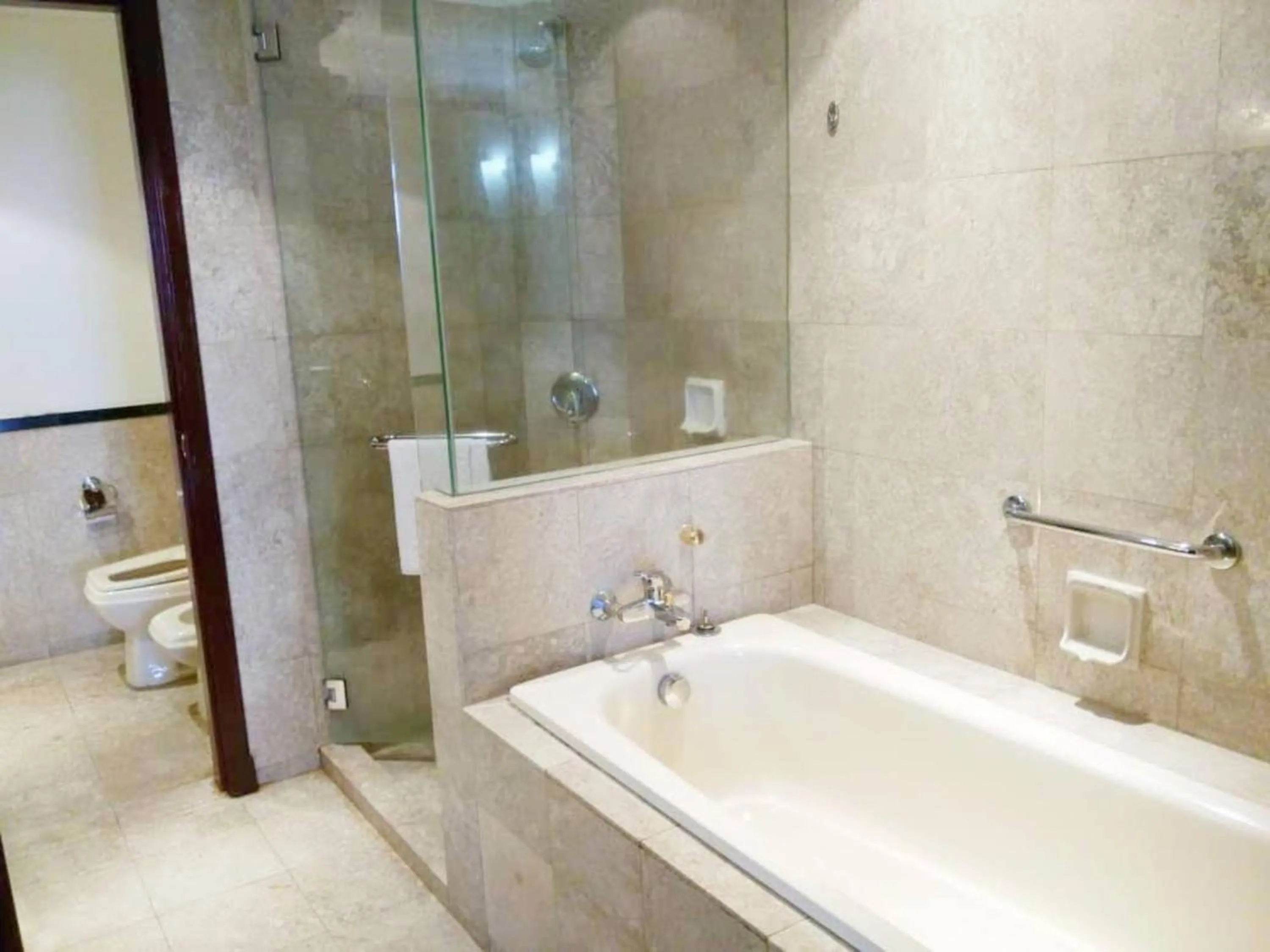 Shower in Luxy Service Apartment at Times Square KL