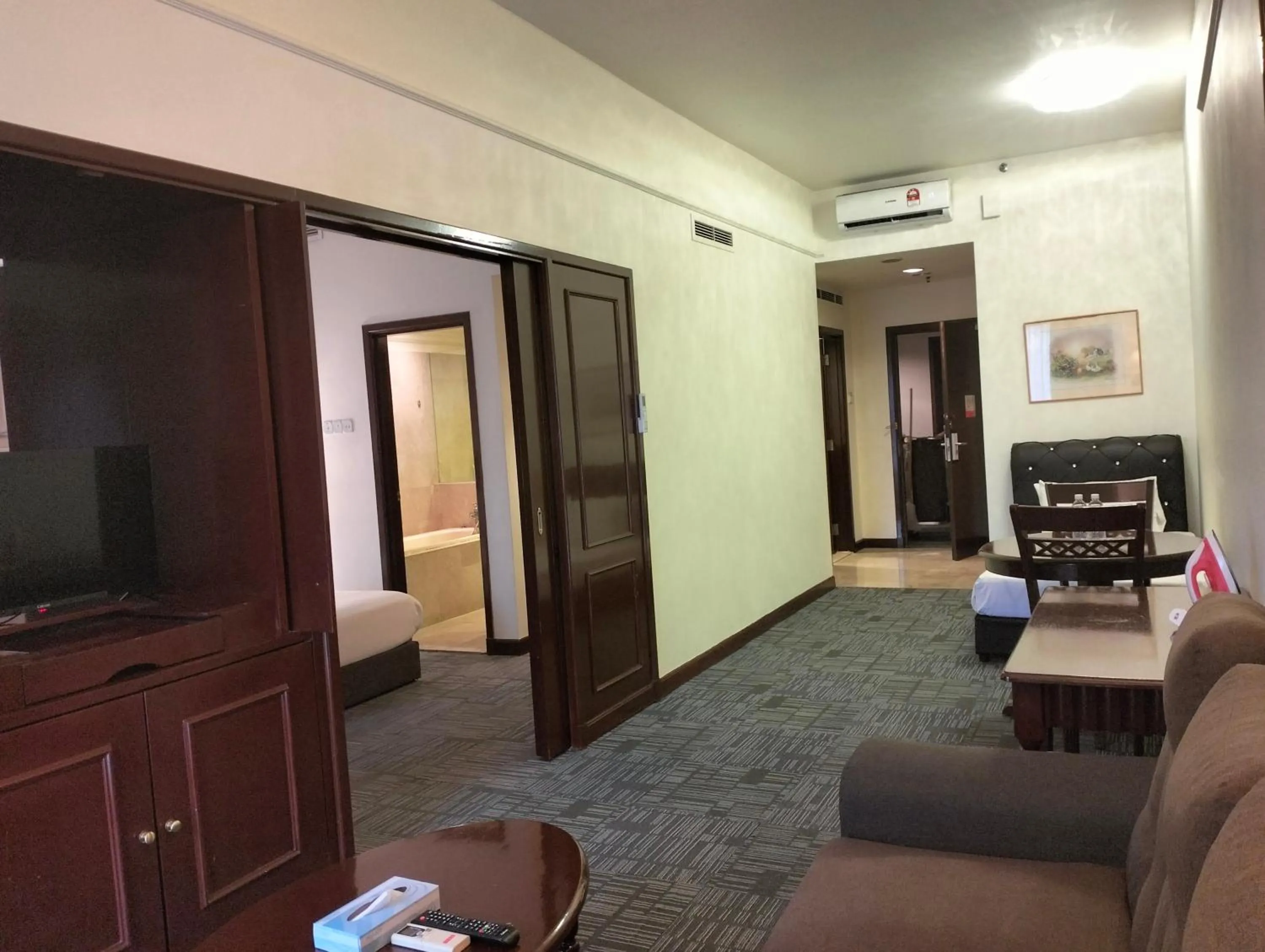 TV and multimedia in Luxy Service Apartment at Times Square KL