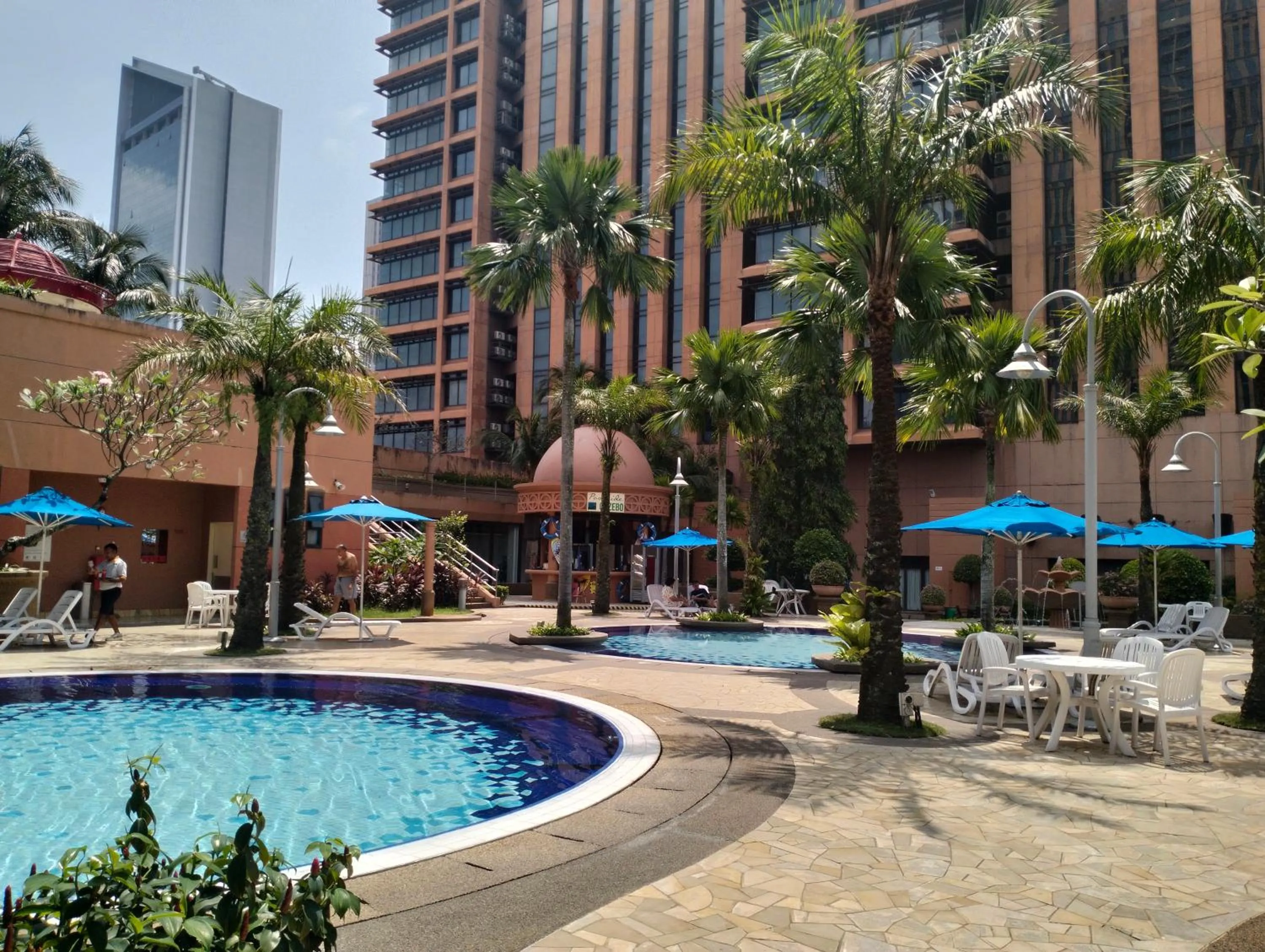 Pool view in Luxy Service Apartment at Times Square KL