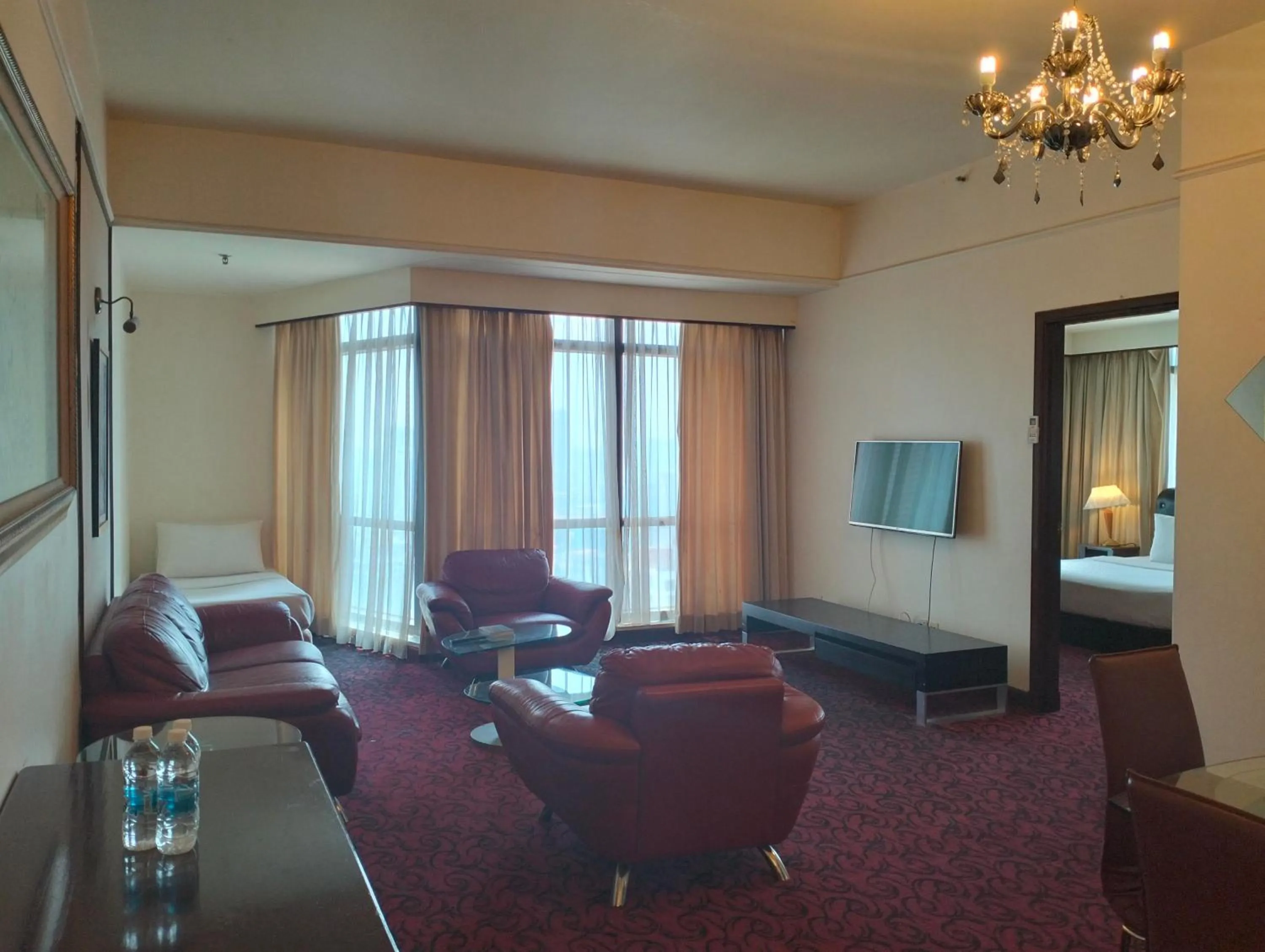 TV and multimedia in Luxy Service Apartment at Times Square KL