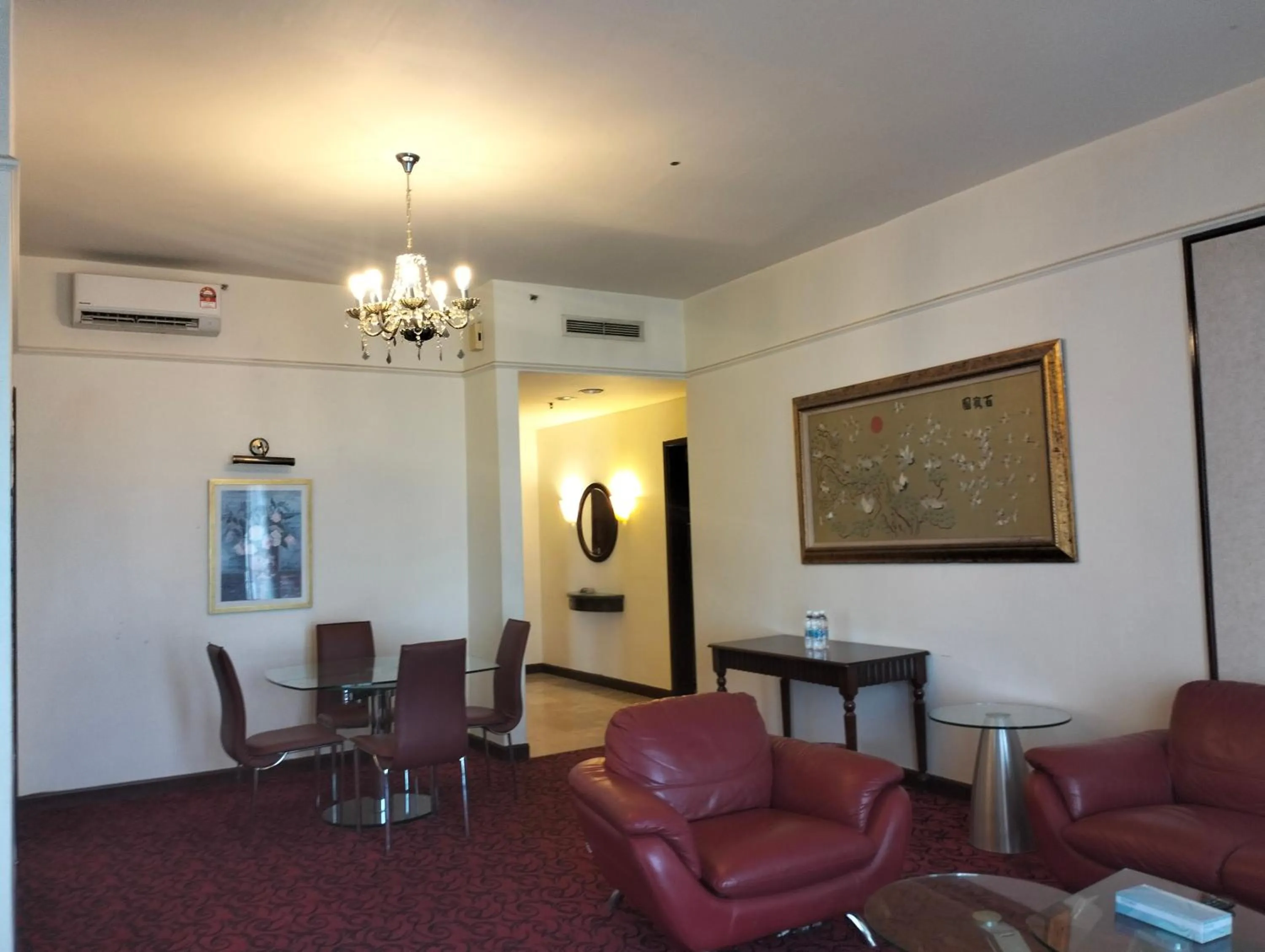 Living room in Luxy Service Apartment at Times Square KL