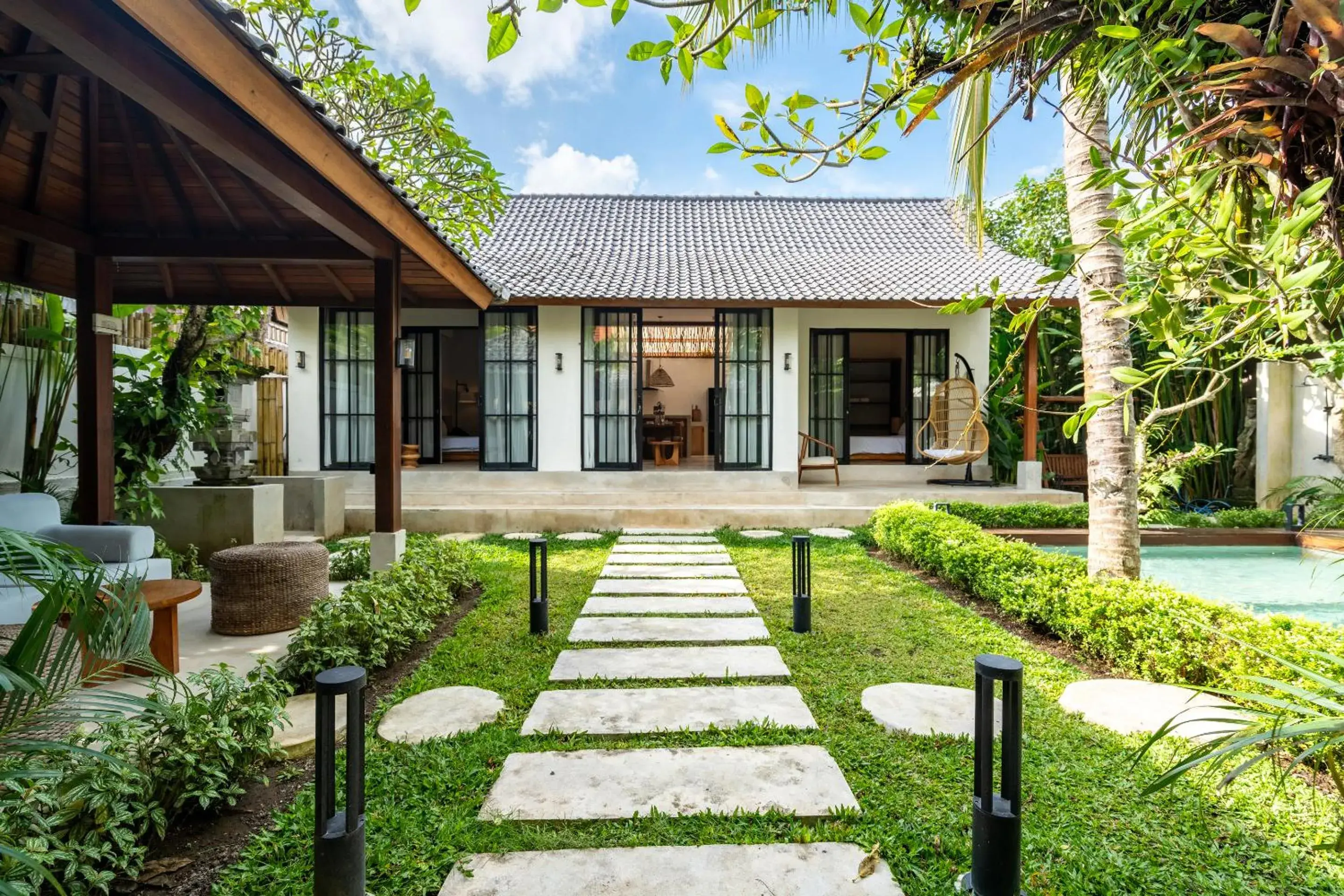 Hijau Villa by EVDEkimi - Charming 2BR escape with Pool, Outdoor Lounge, Lush Garden Hijau Villa by EVDEkimi - Charming 2BR escape with Pool, Outdoor Lounge, Lush Garden