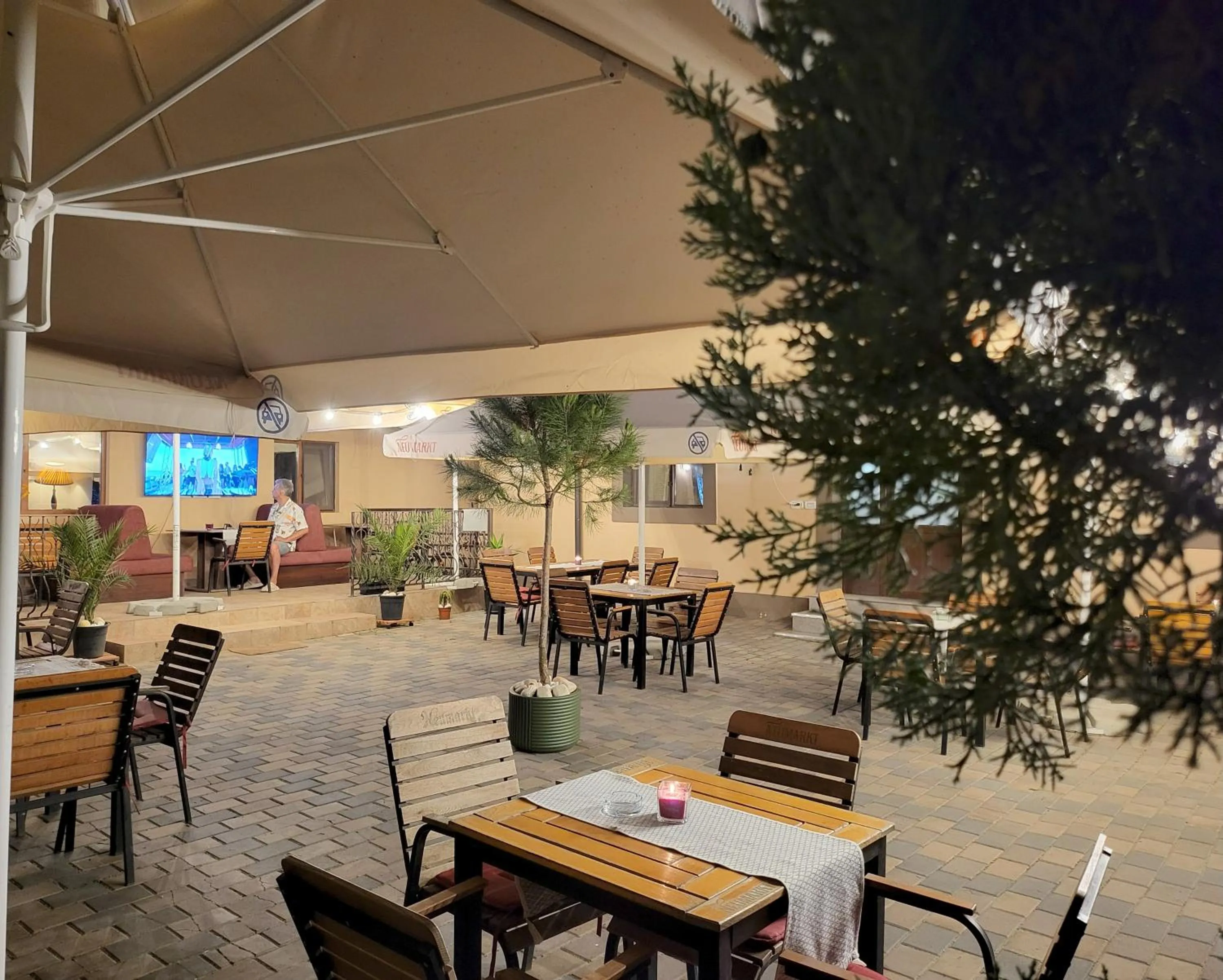 Patio in Adac Boutique Hotel