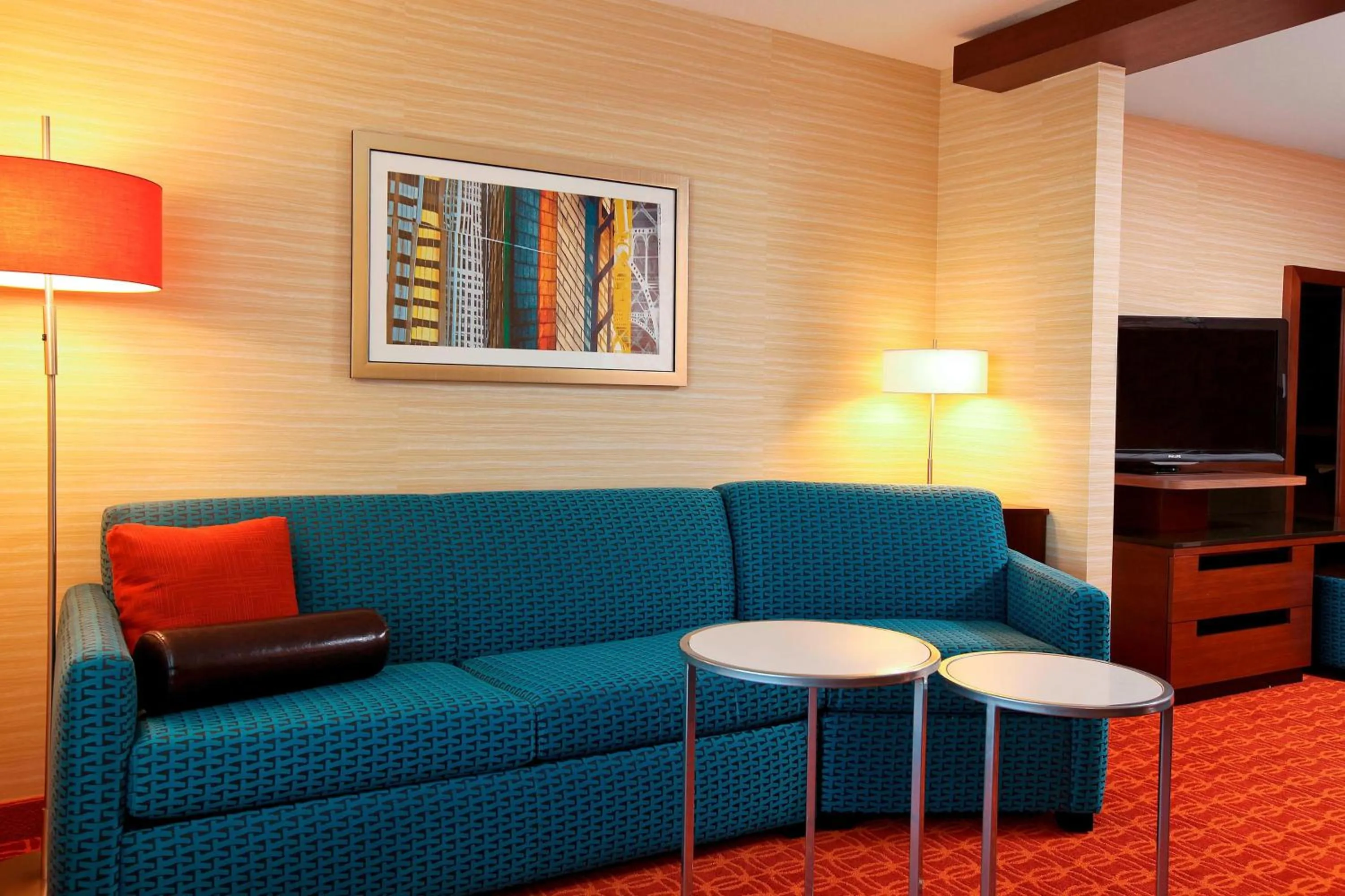 Living room in Fairfield Inn & Suites by Marriott Omaha Papillion