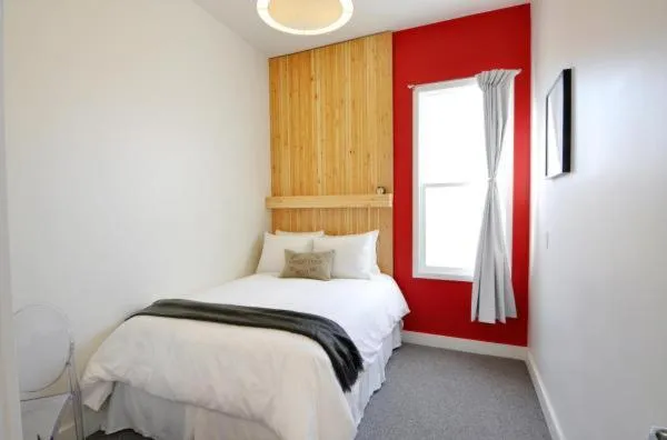 Bedroom, Bed in 1906 Mission