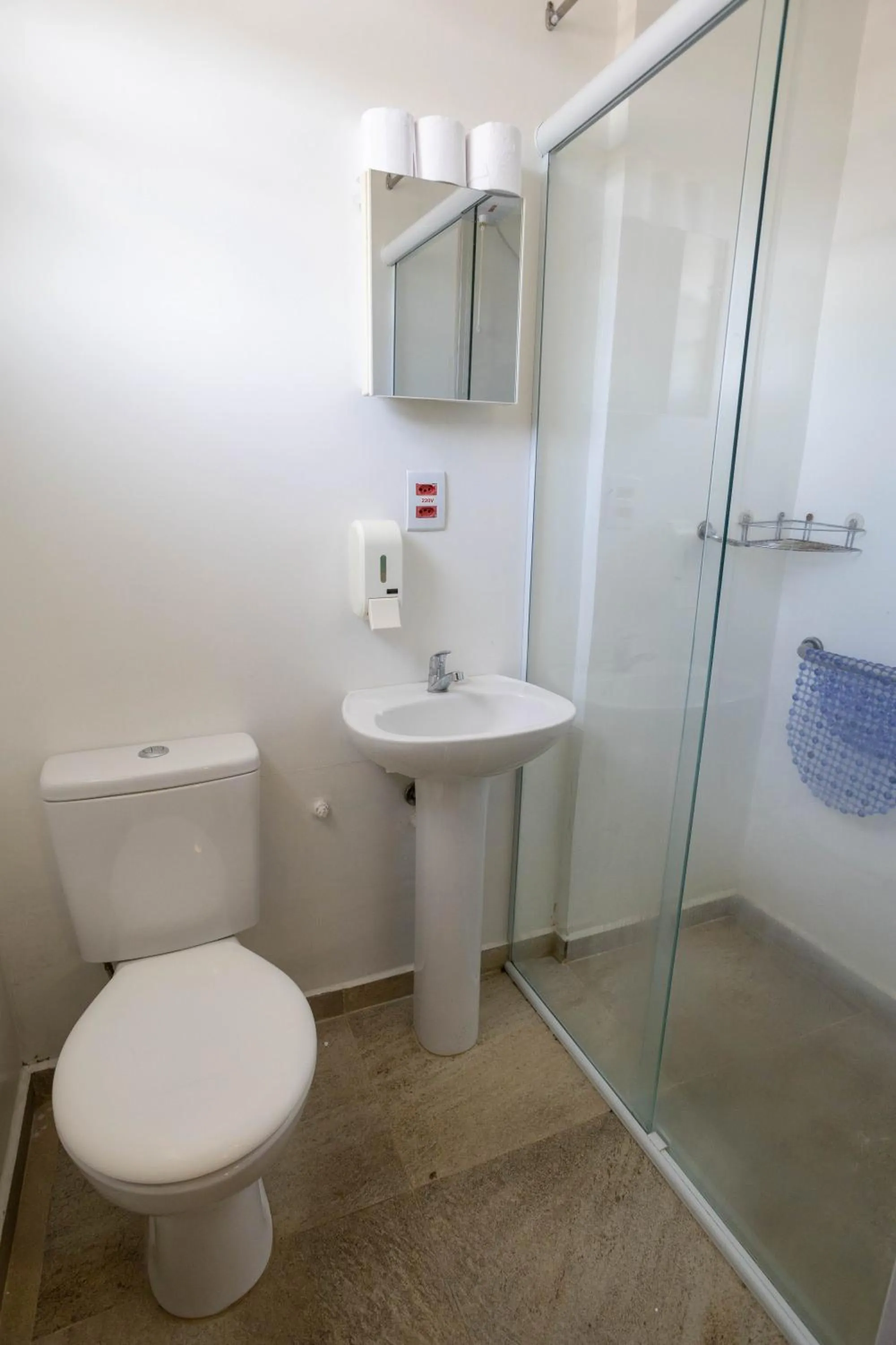 Bathroom in Flat Econômico Butantã