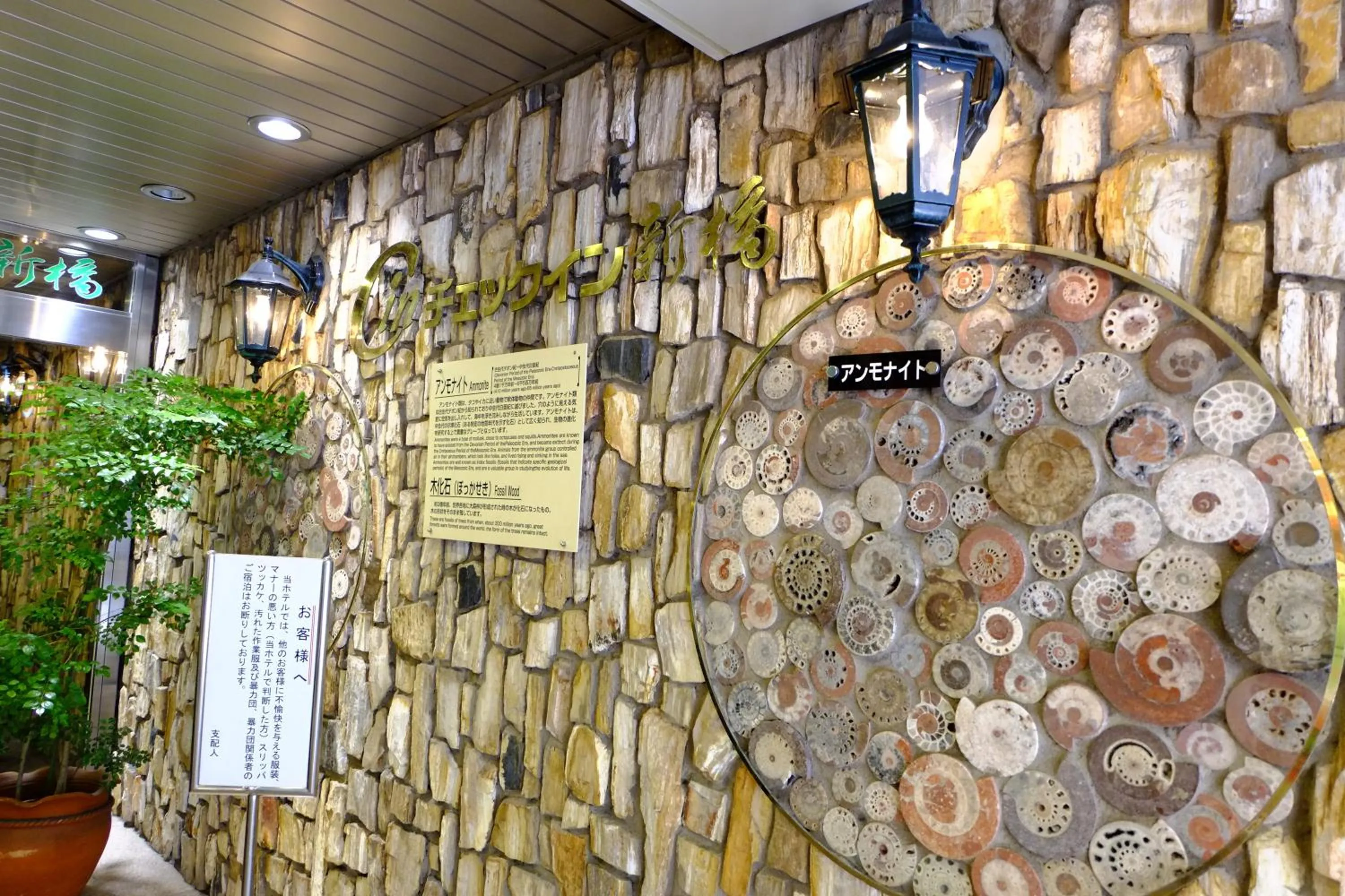 Facade/entrance in Hotel Check In Shimbashi