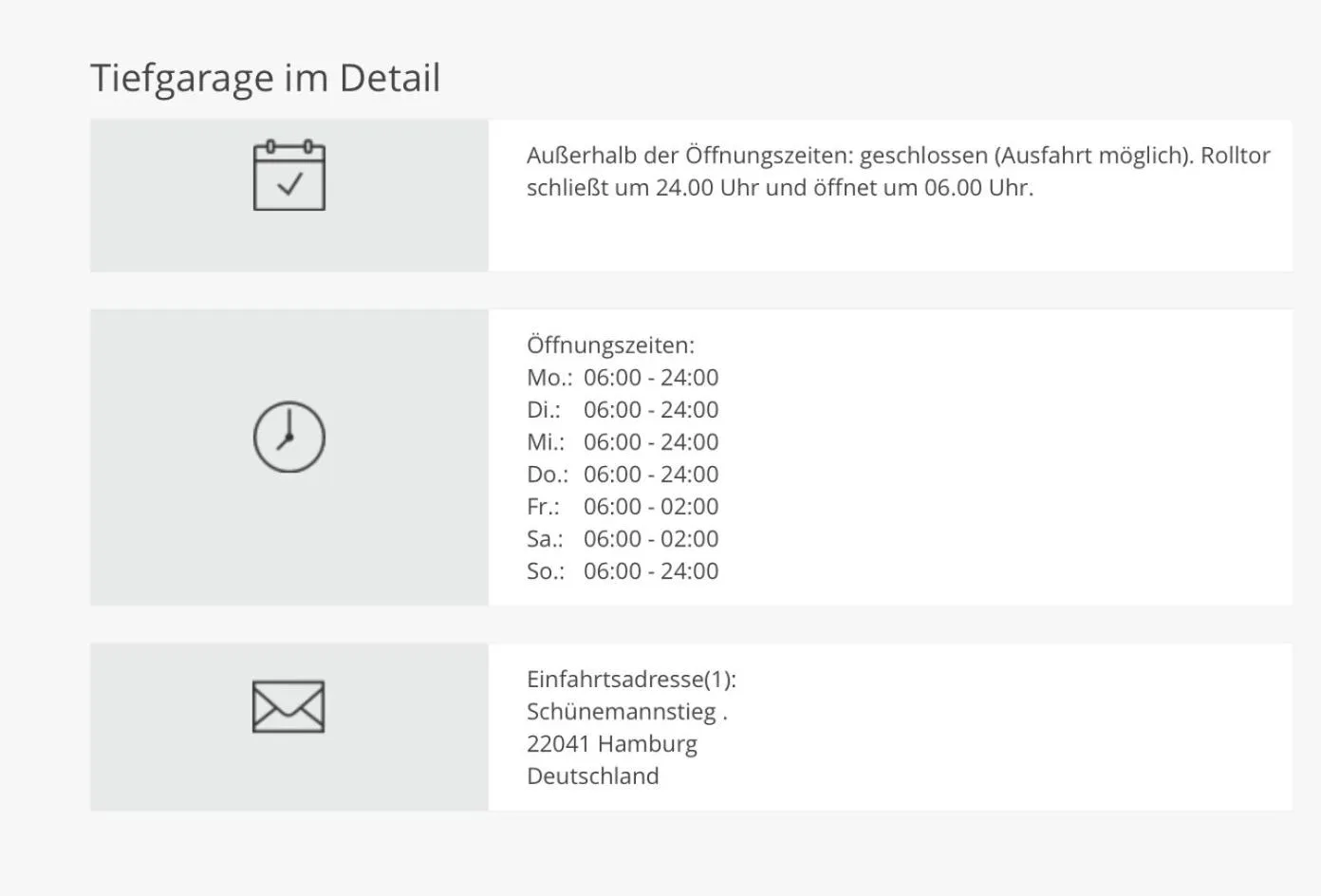 Parking in NOVERA Aparthotel