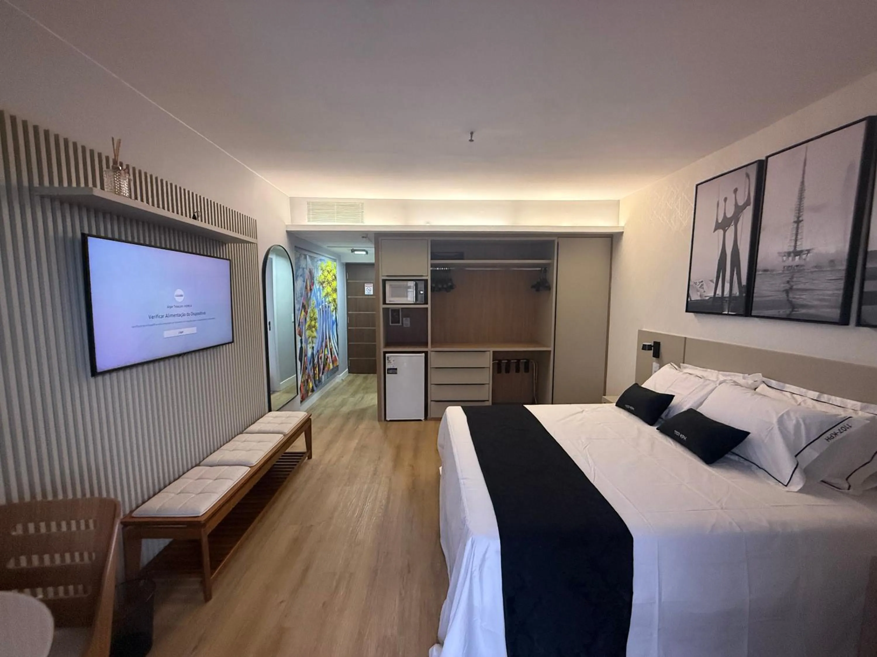 Bedroom in Kubitschek Plaza Hotel - flat particular