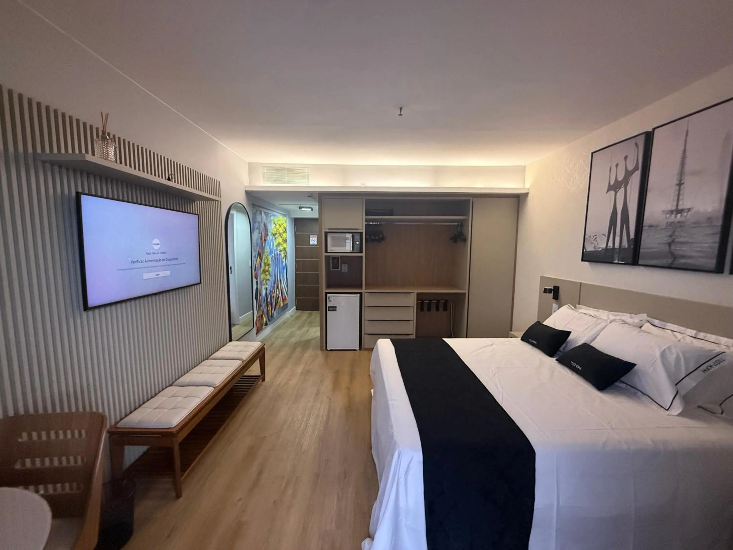 Bedroom in Kubitschek Plaza Hotel - flat particular