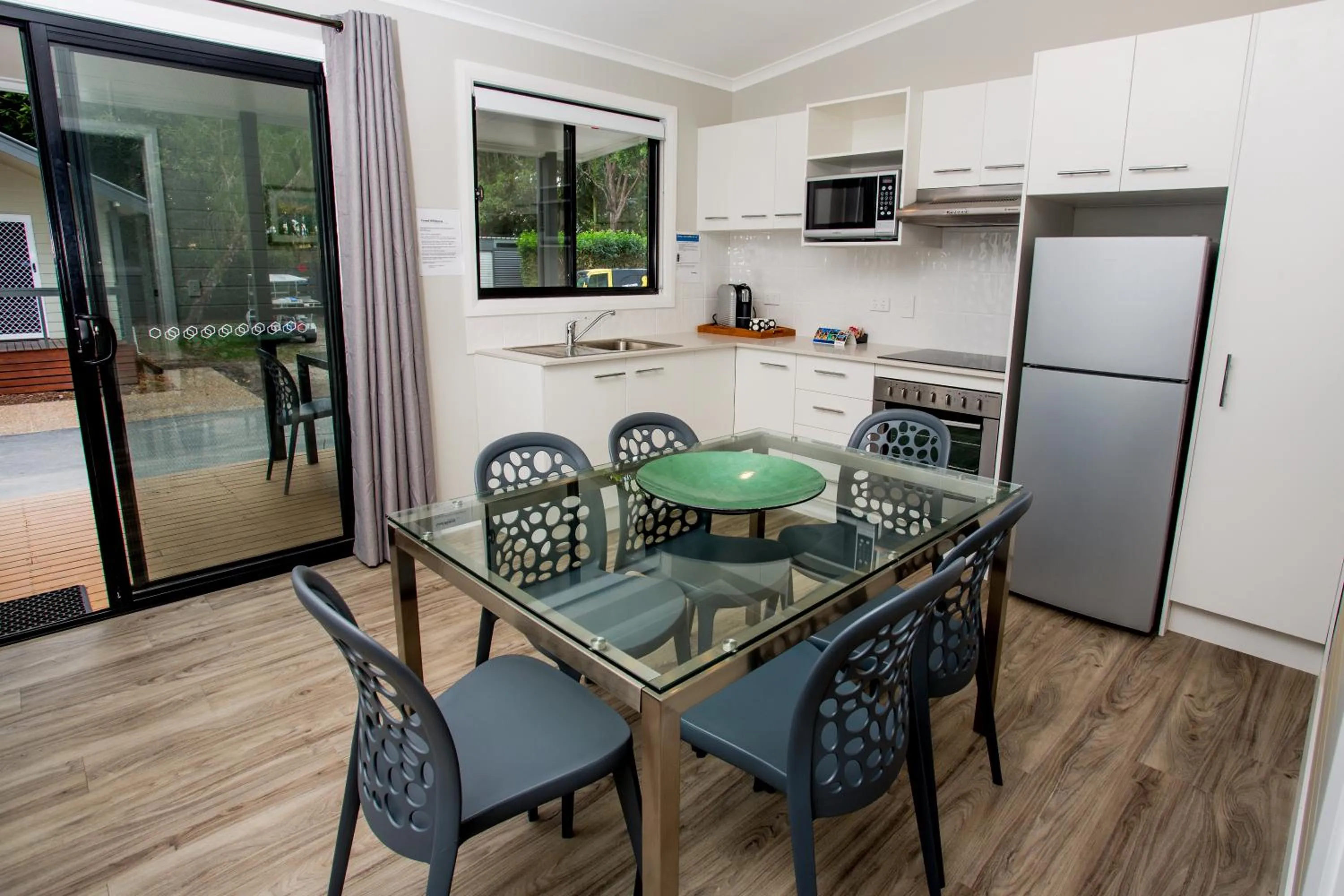 Kitchen or kitchenette in BIG4 Tweed Billabong Holiday Park