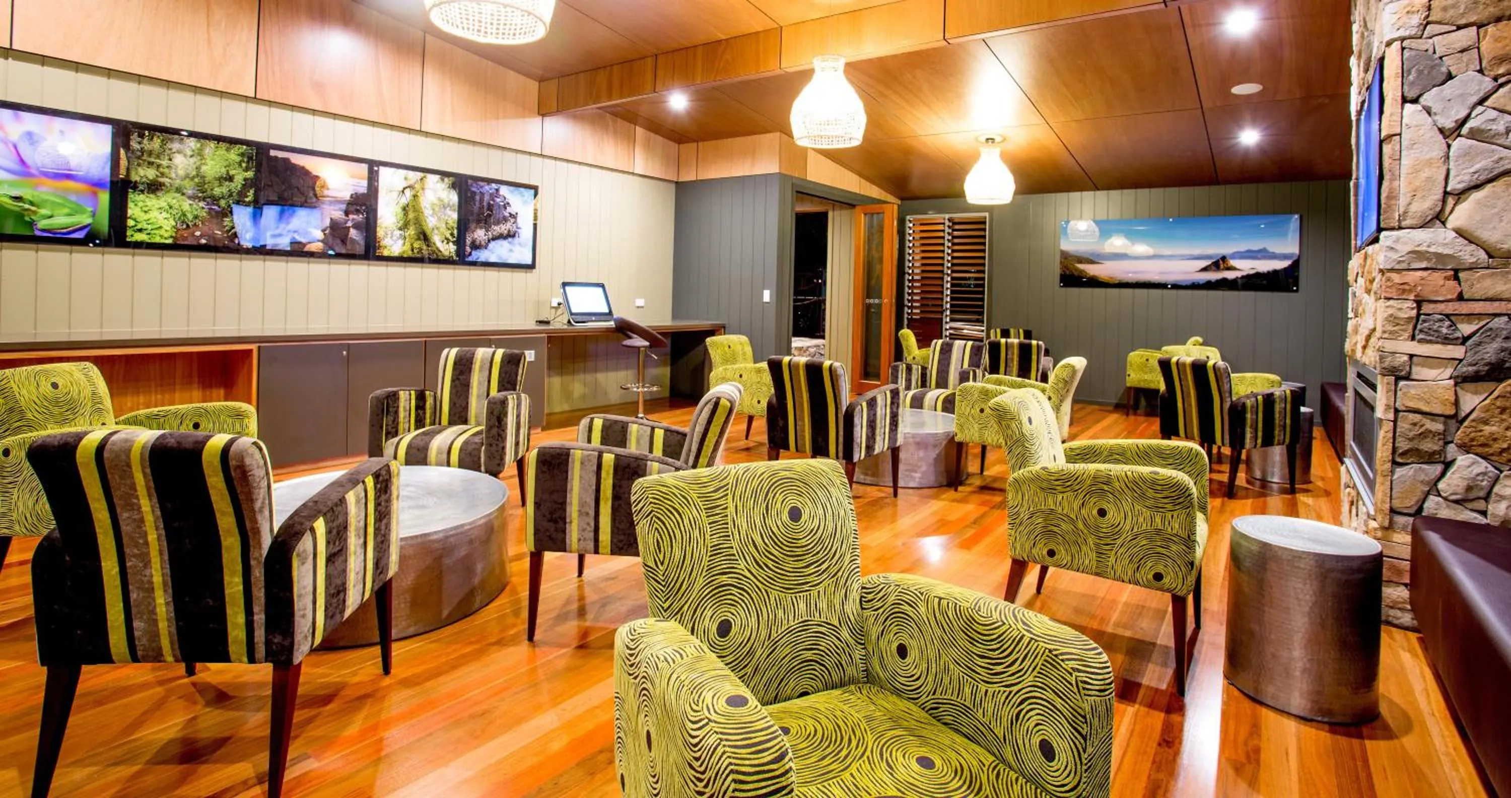 Communal lounge/ TV room in BIG4 Tweed Billabong Holiday Park
