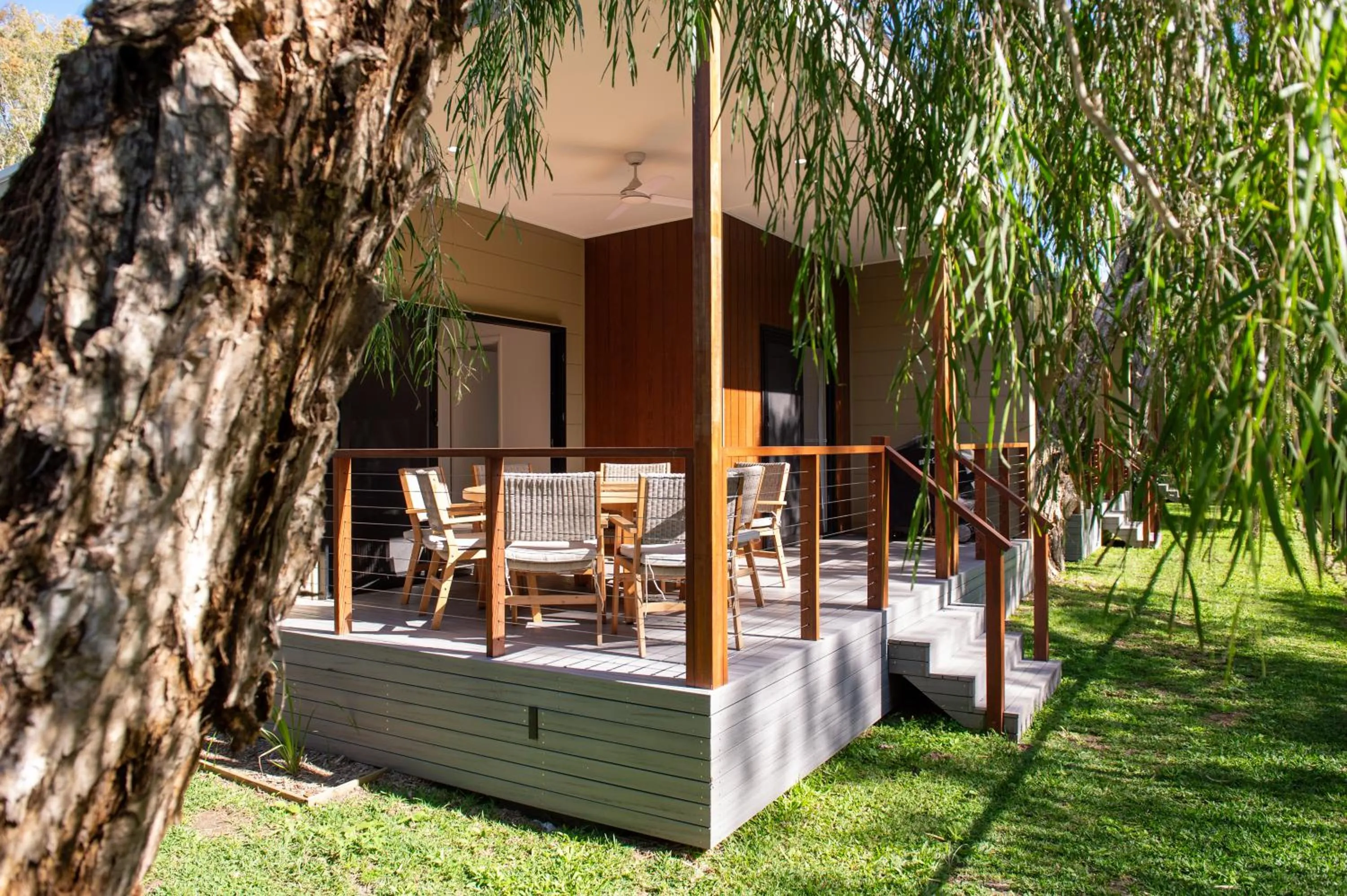 Natural landscape in BIG4 Tweed Billabong Holiday Park