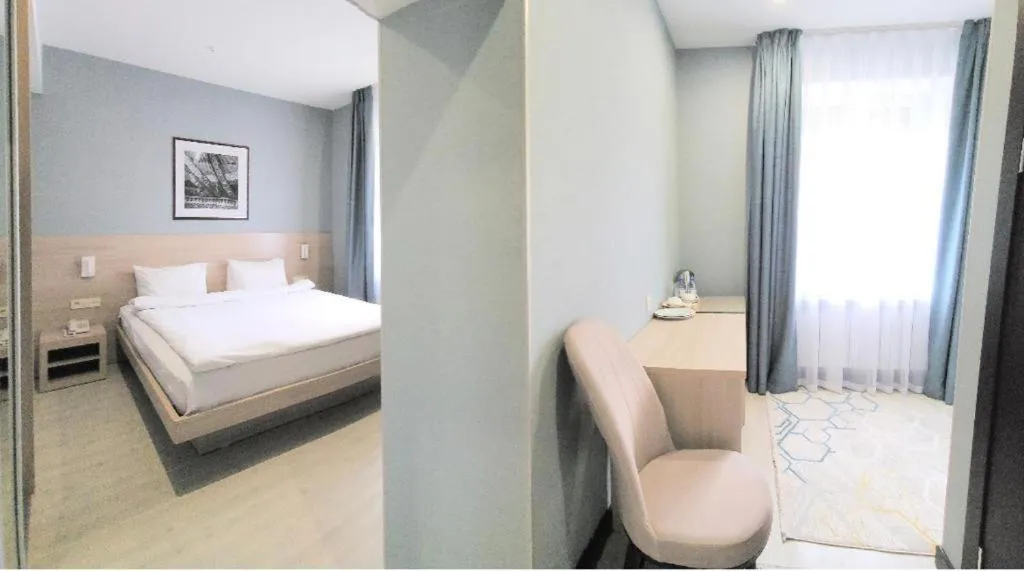 Bed in Resident Hotel Gogol