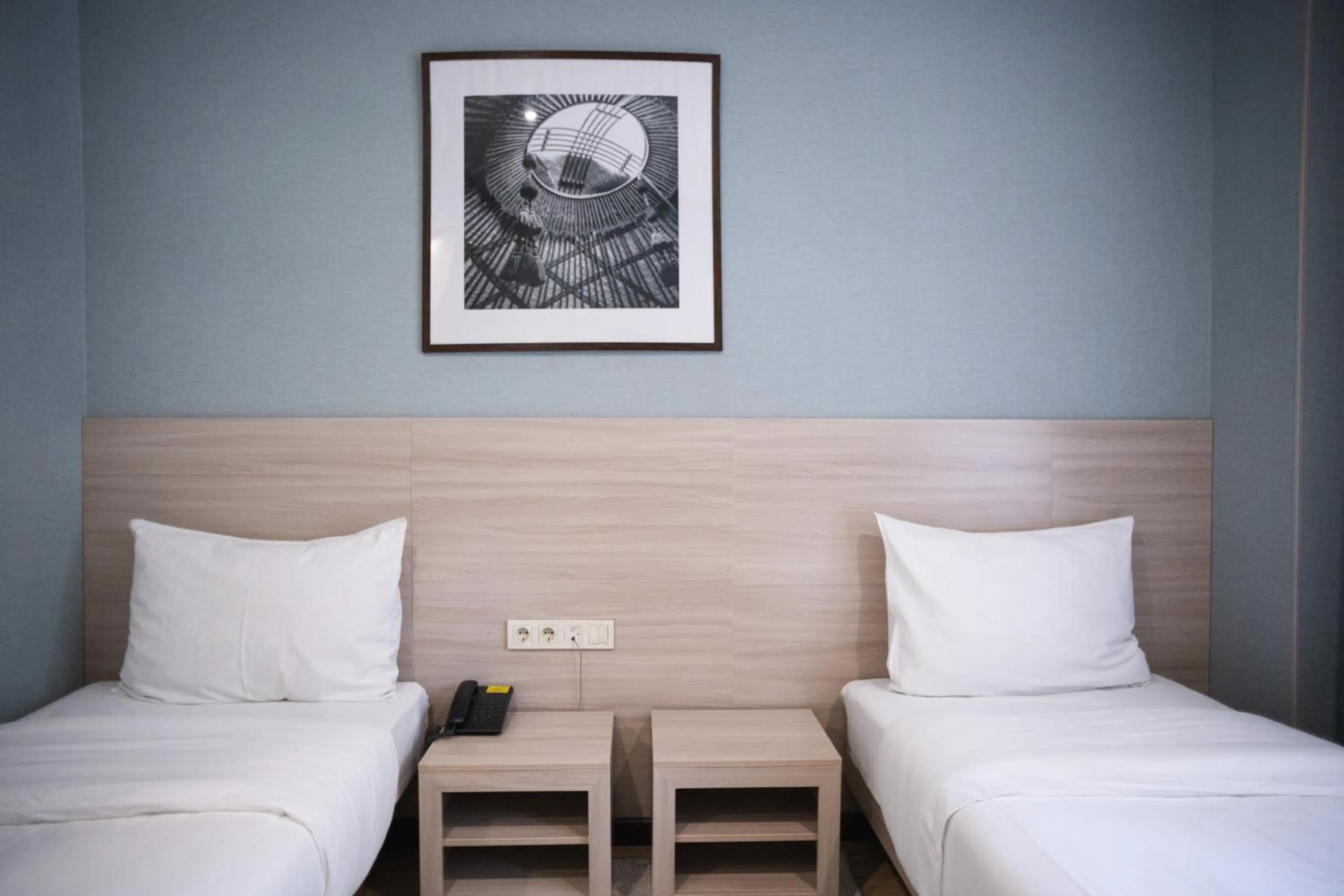 Bed in Resident Hotel Gogol